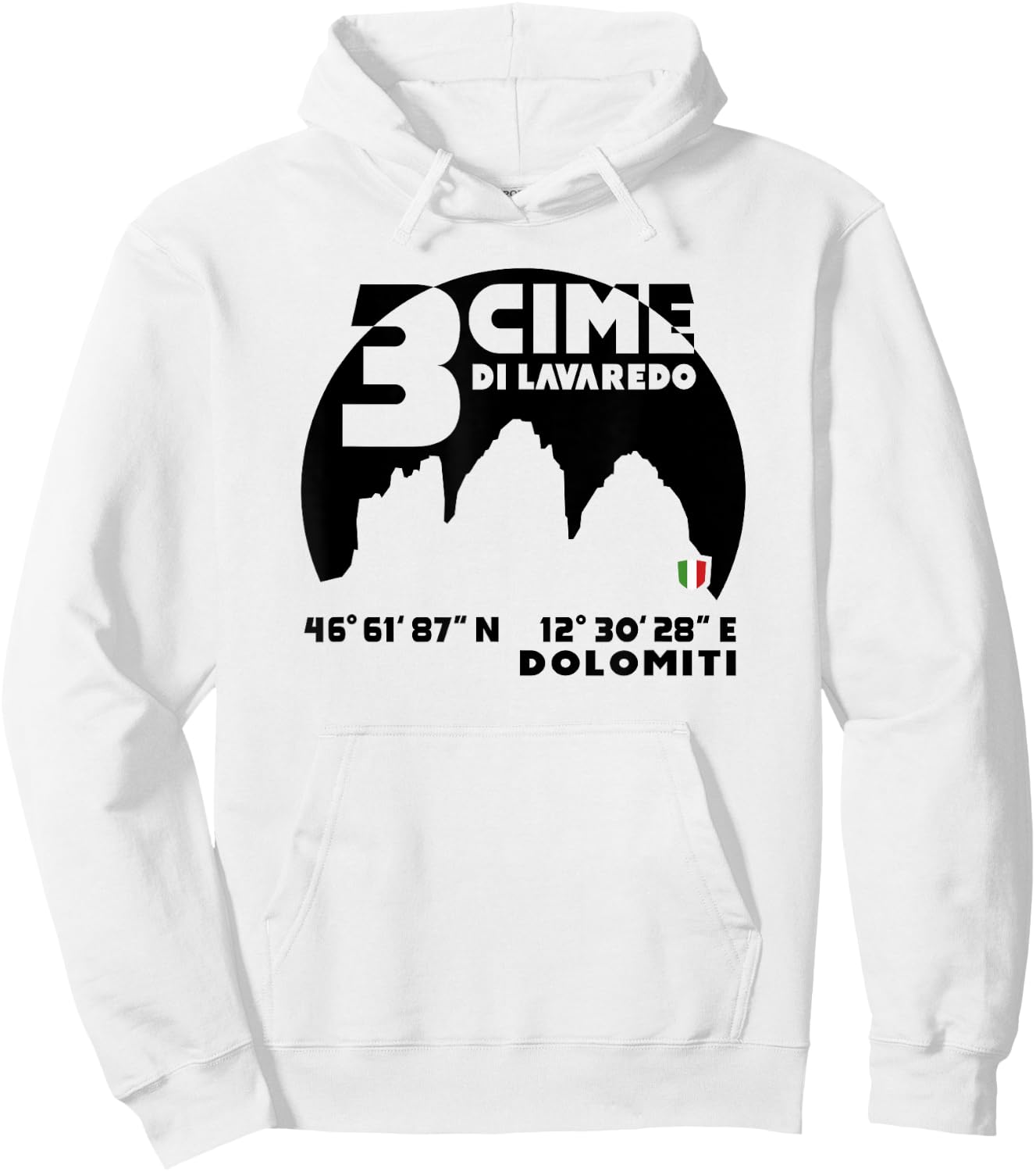 Mount Tre Cime di Lavaredo Dolomites Climb Hike hiking Gifts Hoodie - Hoodie | White