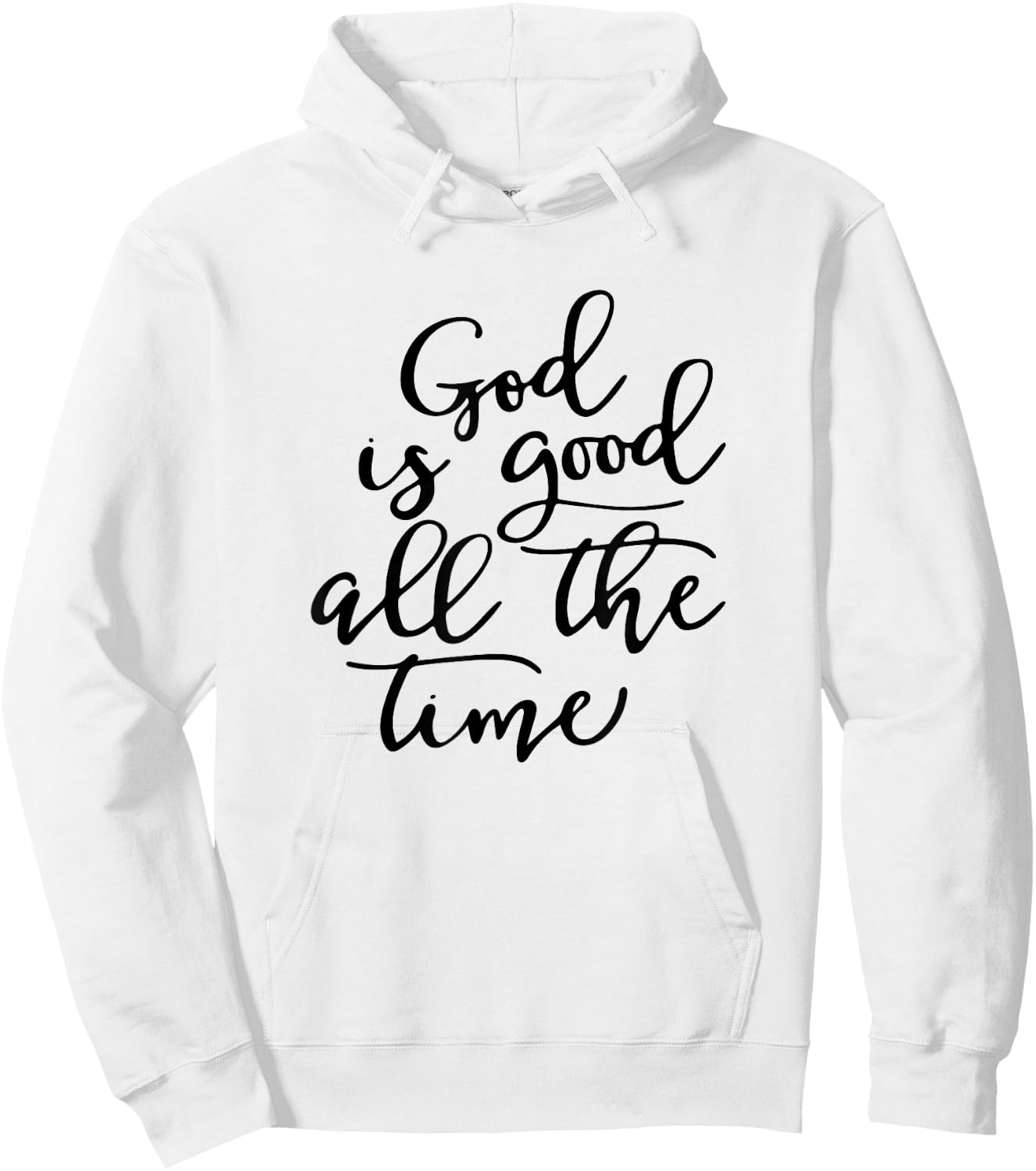 Generic God is Good All The Time Jesus Lover Christian Men Women Hoodie - Hoodie | White