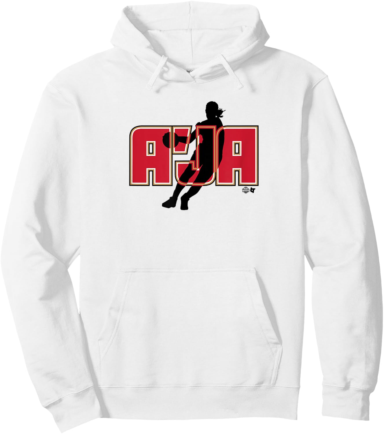 A'ja Wilson: A'JA - Las Vegas Basketball Hoodie - Hoodie | White