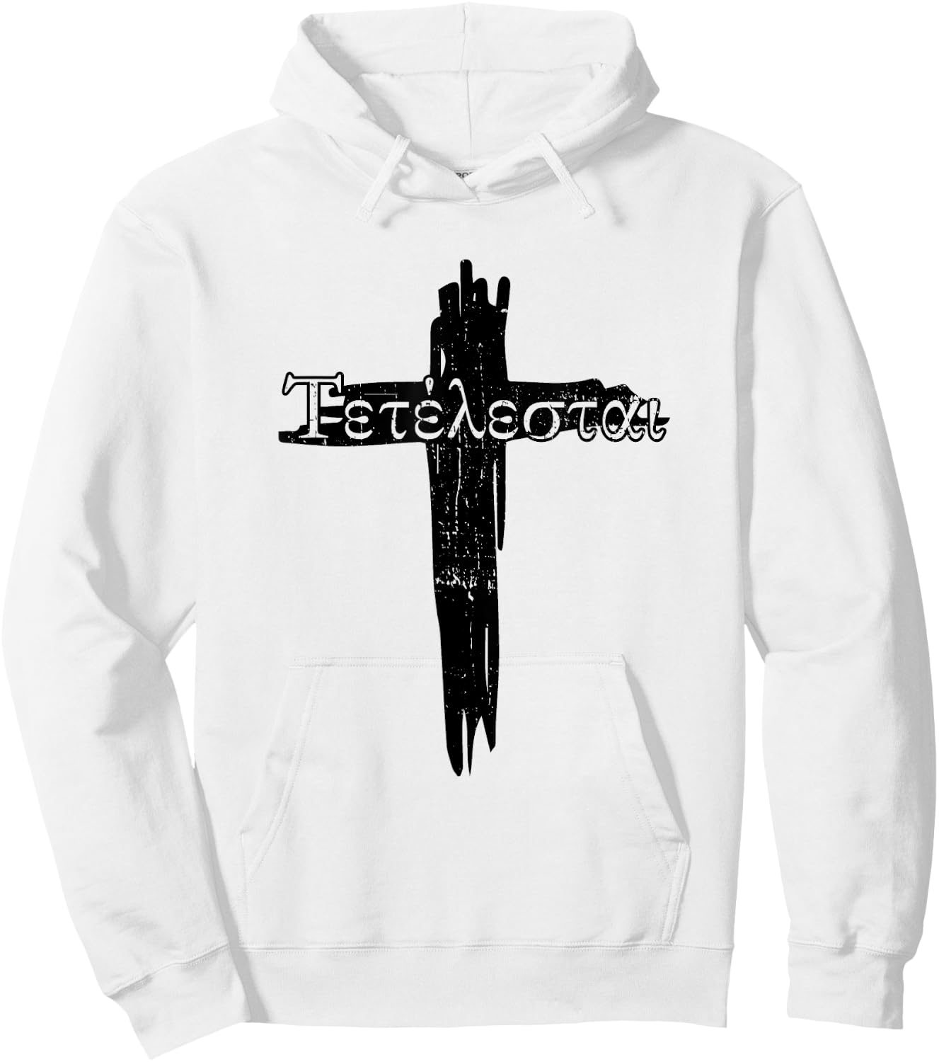 Faith in Jesus Bible God Christian Quotes Tetelestai Jesus Christ Christian Faith Hoodie - Hoodie | White