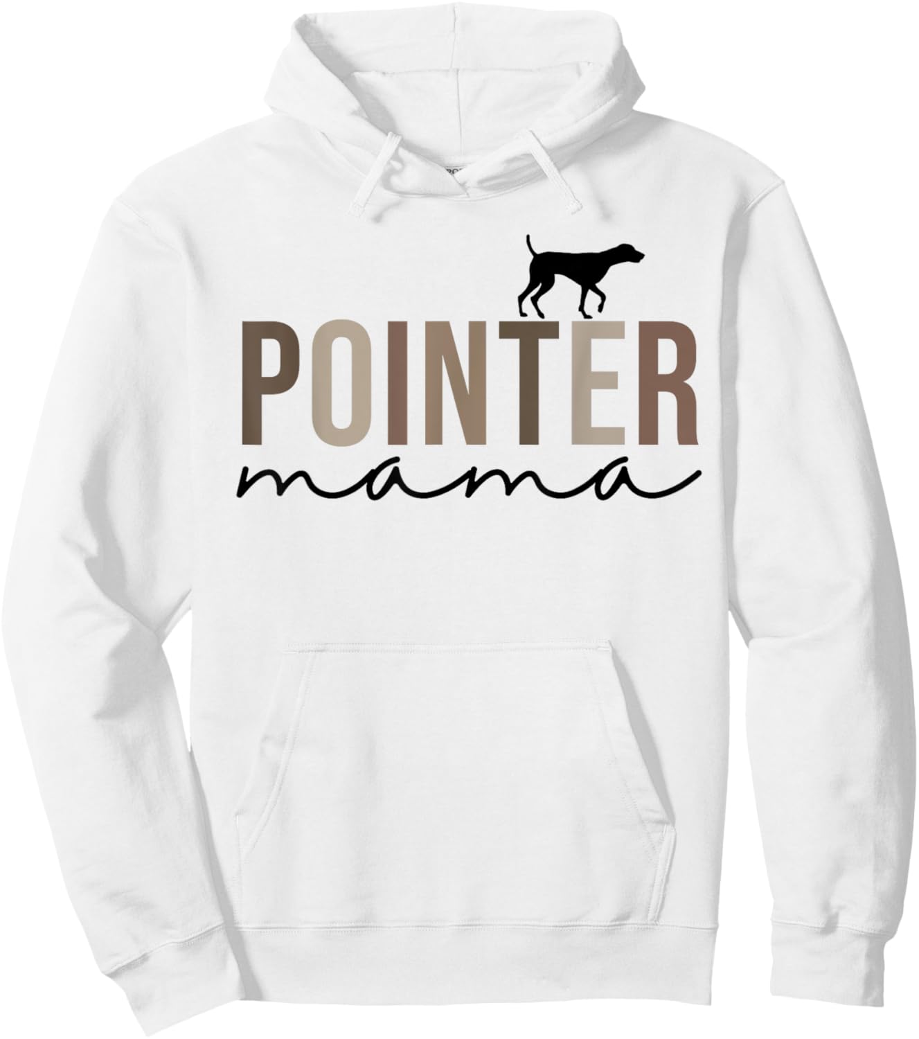Women German Shorthaired Pointer Dog Mom, Cute Pointer Mama Hoodie - Hoodie | White