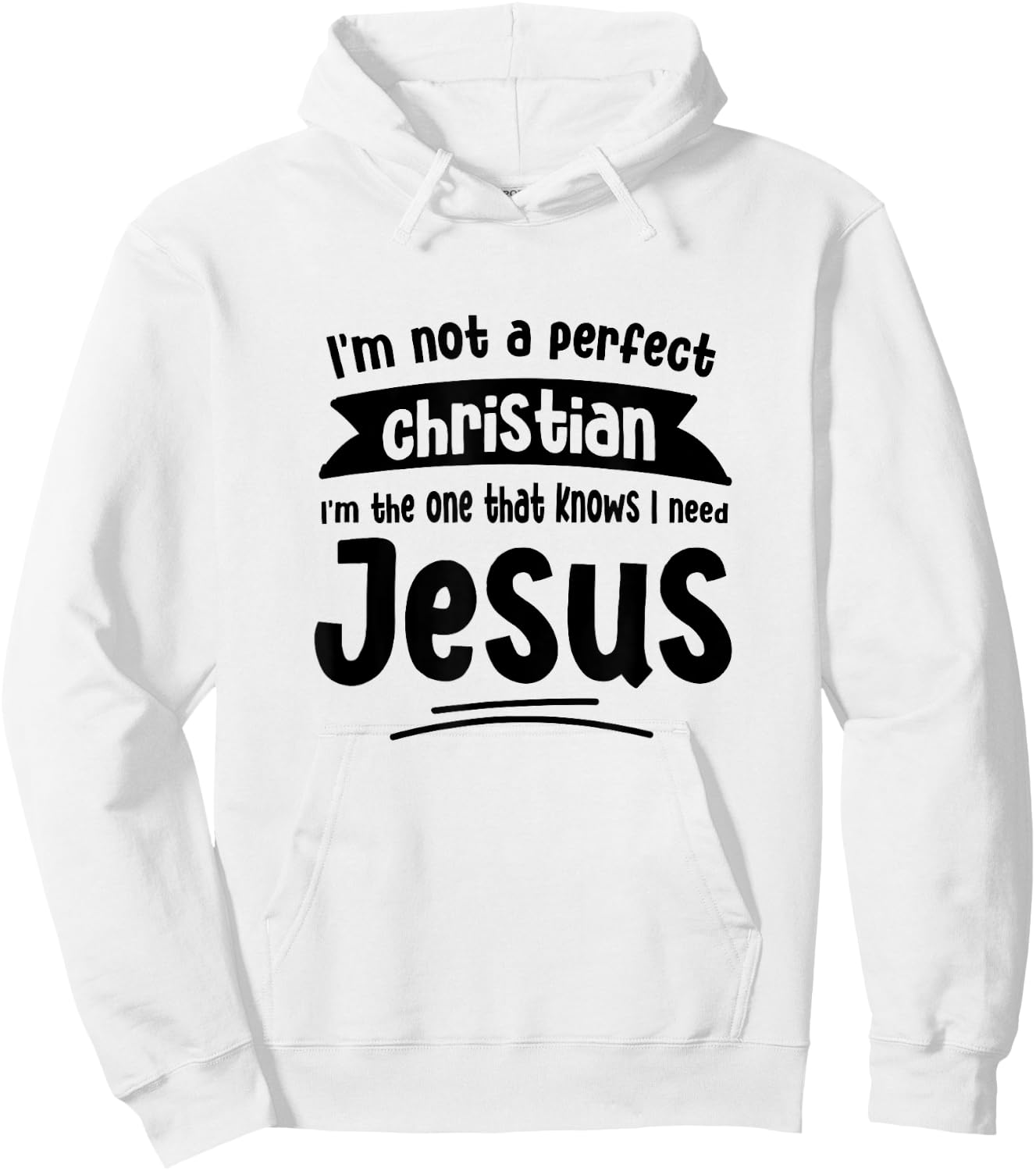 Jesus Woman Youth Man Church Christ Faith in God Lord Jesus Hoodie - Hoodie | White