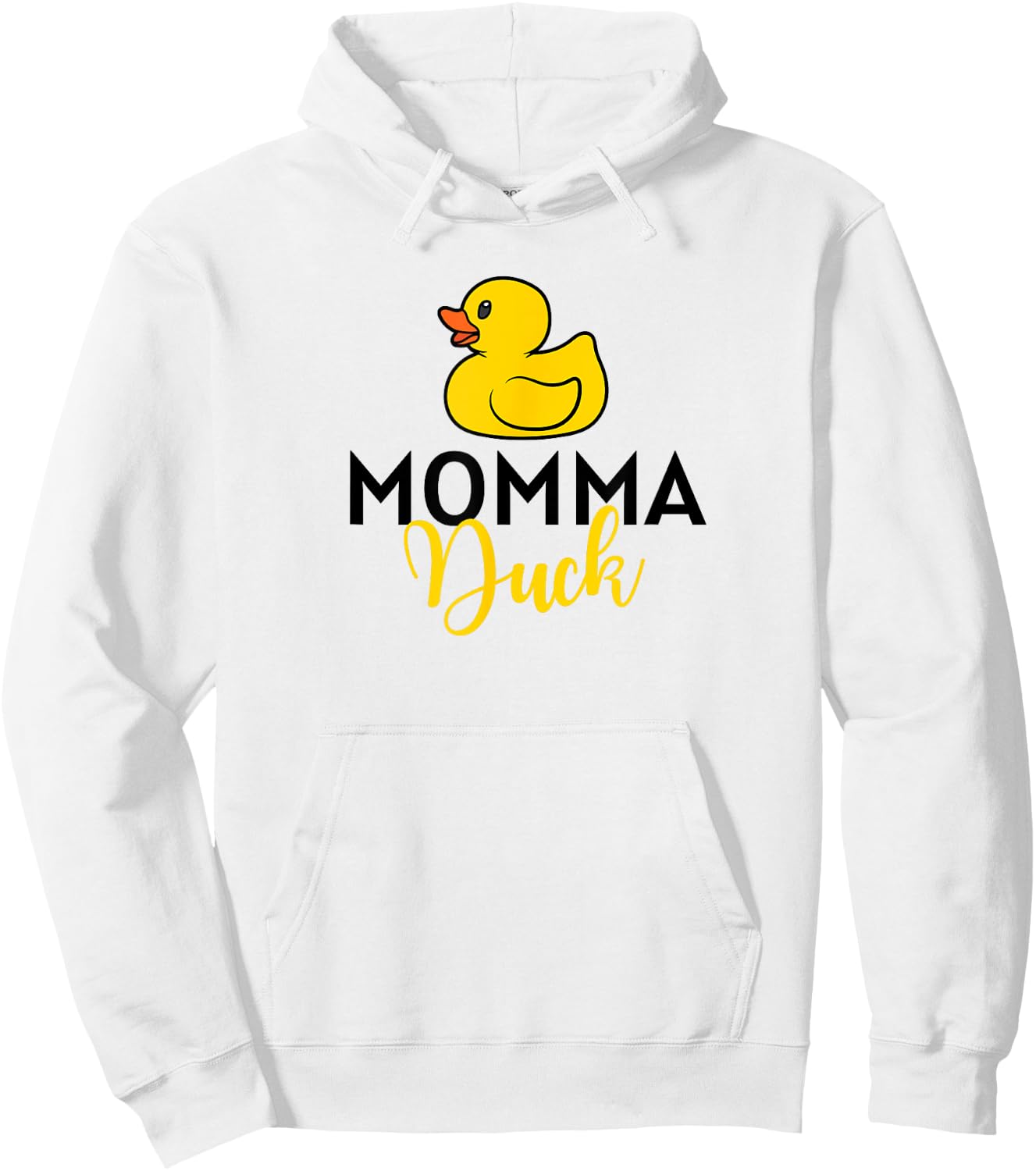Momma Duck Keeper Farm Fowl Flock Lover Animal Gift Hoodie - Hoodie | White