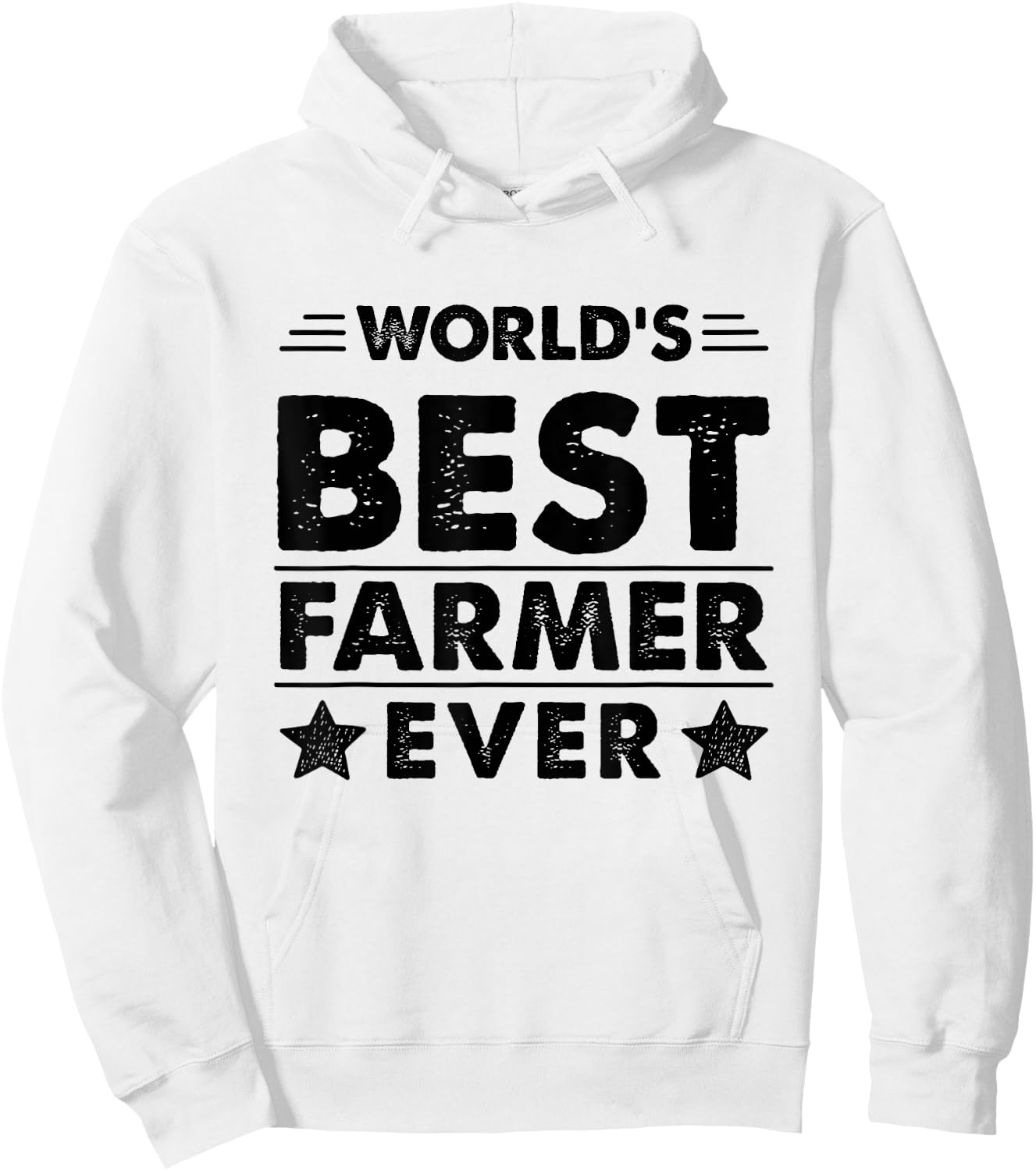World's Best Farmer Ever Hoodie - Hoodie | White
