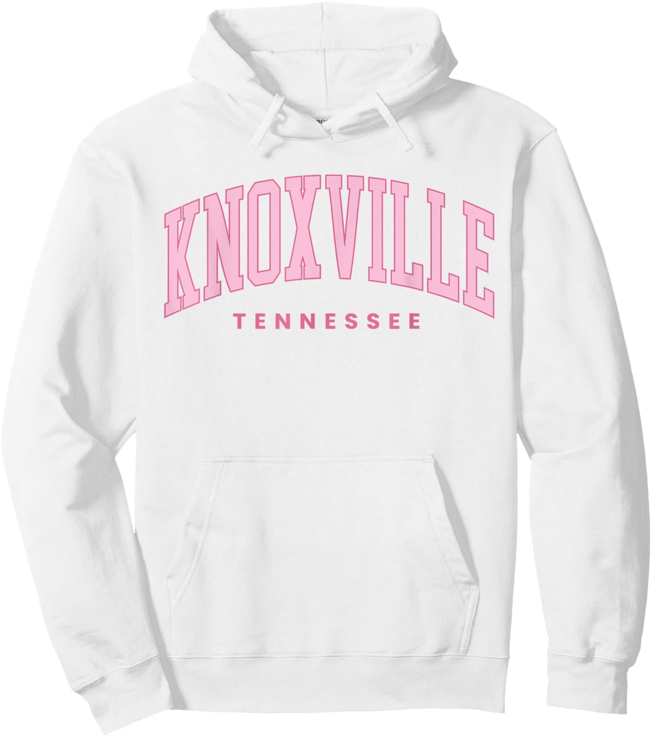 Retro Knoxville Tennessee Vintage Preppy Throwback Girls Kid Hoodie - Hoodie | White