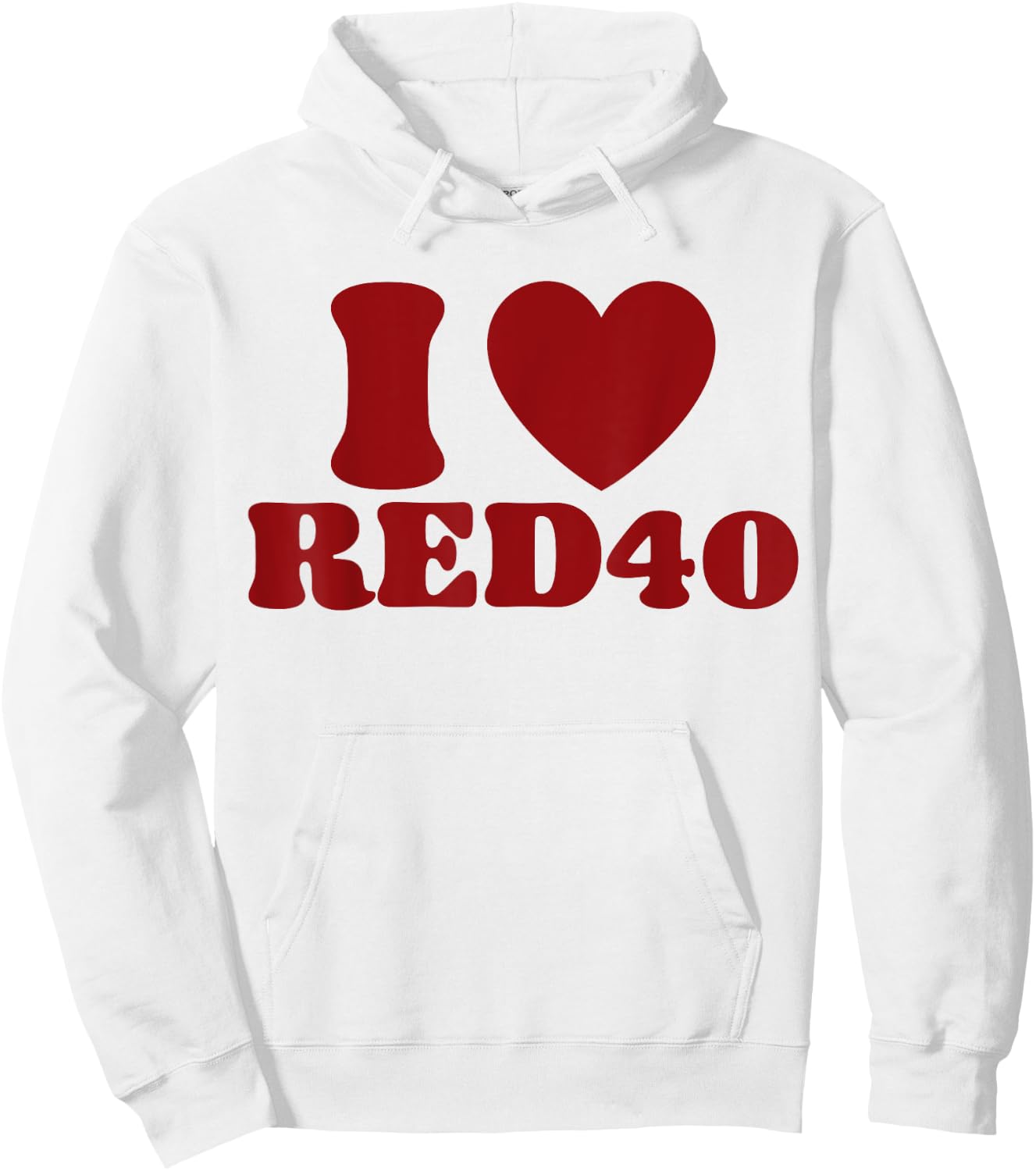 I Heart Red 40 Hoodie - Hoodie | White
