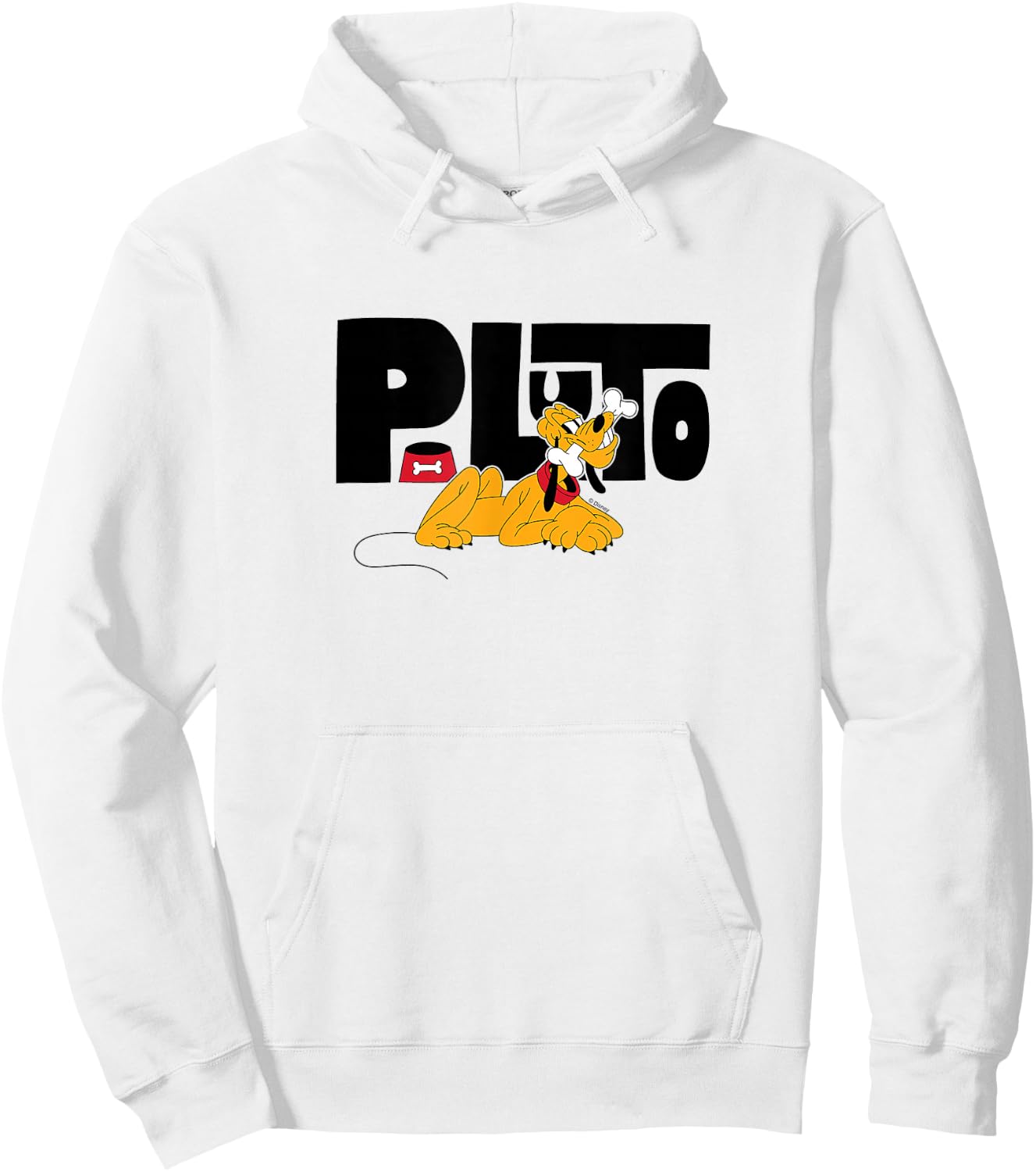 Pluto - Character Name Hoodie - Hoodie | White