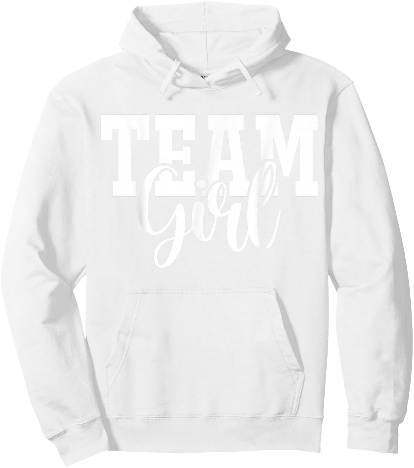 Pink Team Girl Team Boy Gender Reveal Party Matching Family Hoodie - Hoodie | White