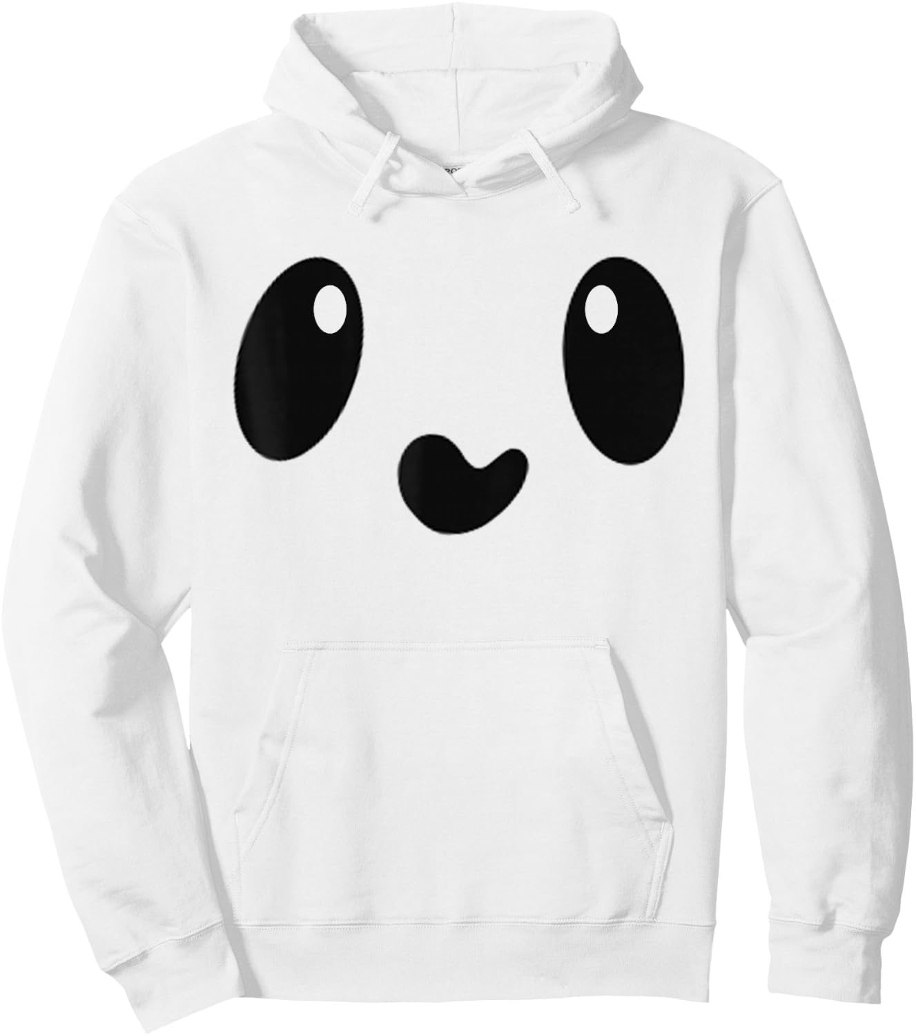 Cute Ghost Face Shirts For Girls, Funny Halloween Costume Hoodie - Hoodie | White