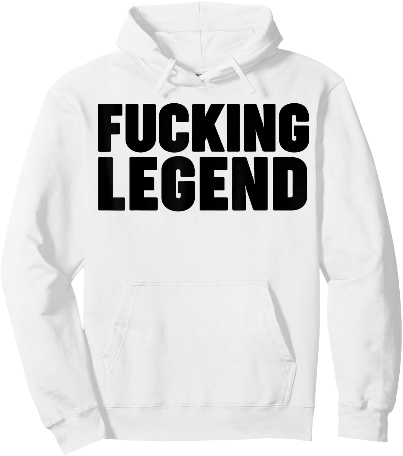 The Fucking Legend Hoodie - Hoodie | White