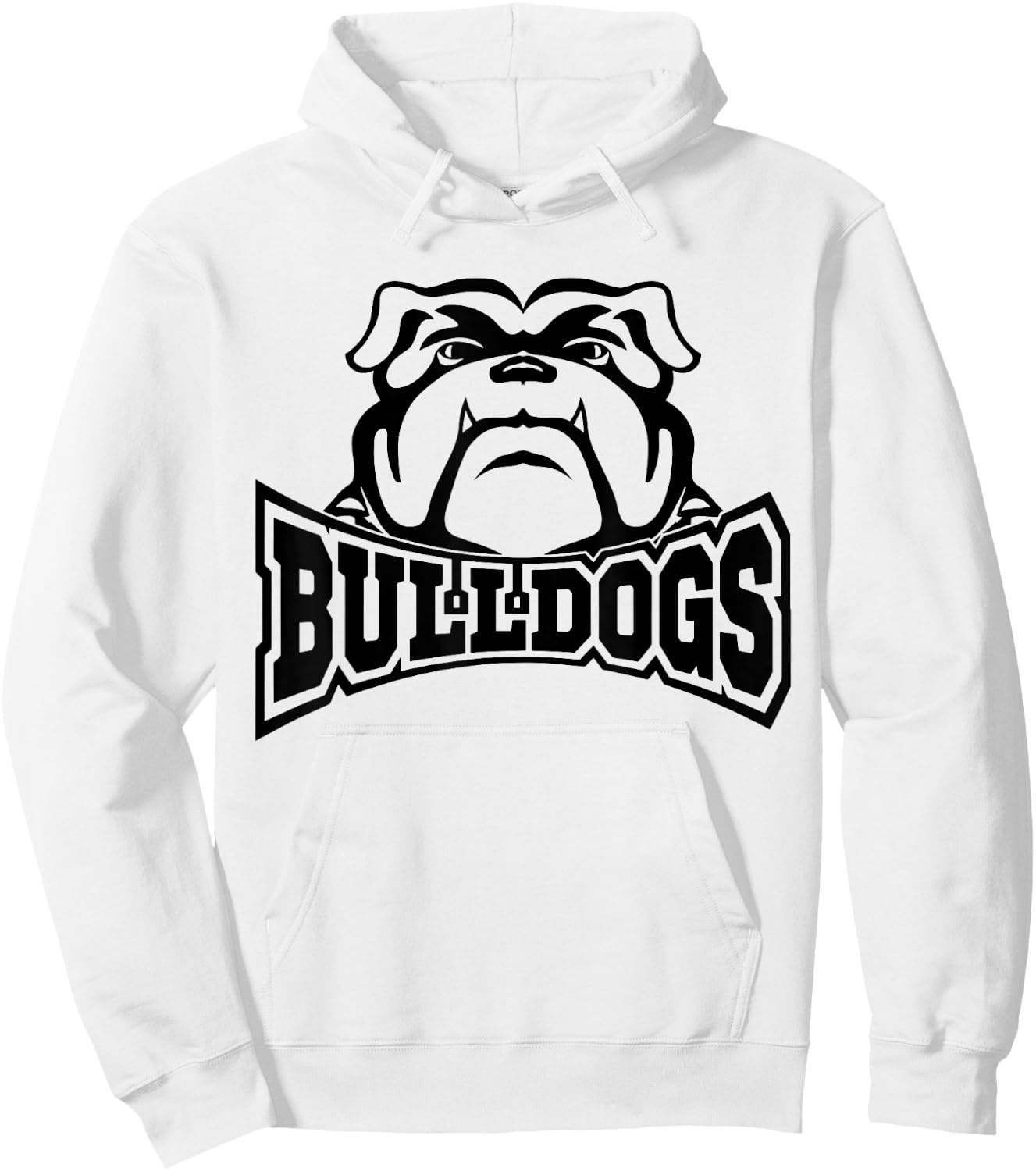 Bulldogs Teacher Student School Sports Fan Team Spirit Hoodie - Hoodie | White