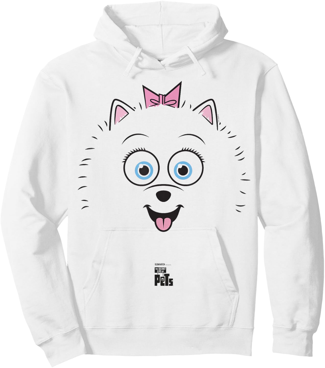 The Secret Life of Pets Gidget Big Face Hoodie - Hoodie | White