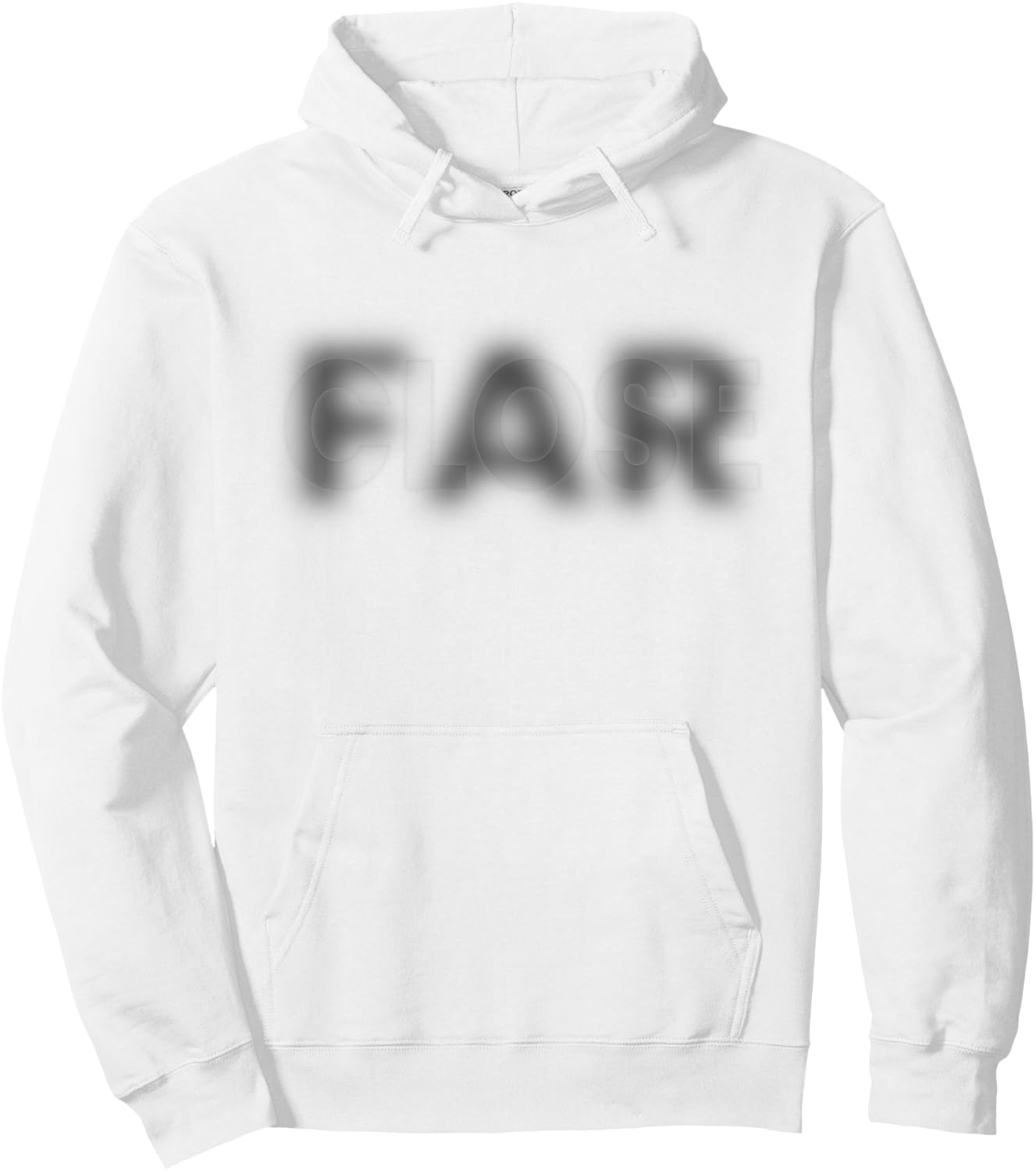 Close Far Illusion Hoodie - Hoodie | White