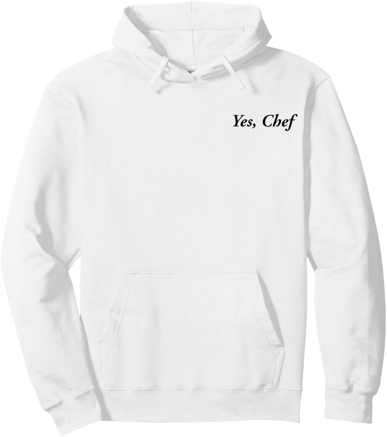 Yes Chef Hoodie - Hoodie | White