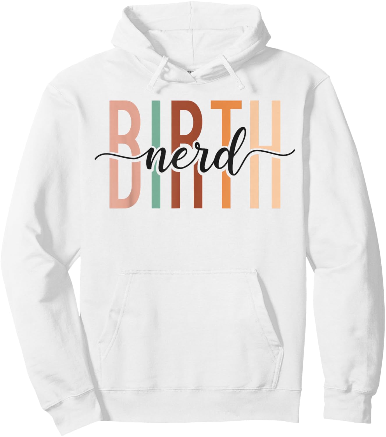 LD Labour And Delivery Nurse Midwife Birth Worker Doula Hoodie - Hoodie | White