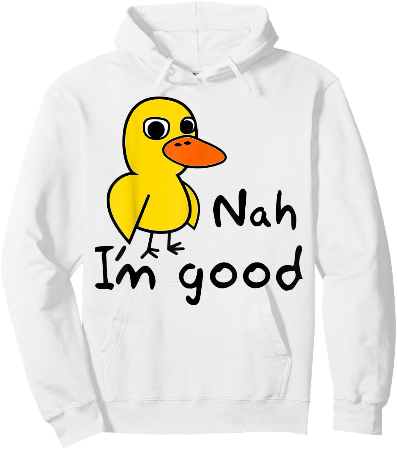Duck Song Kids or Adults Got Any Grapes? Nah. I'm good. Hoodie - Hoodie | White
