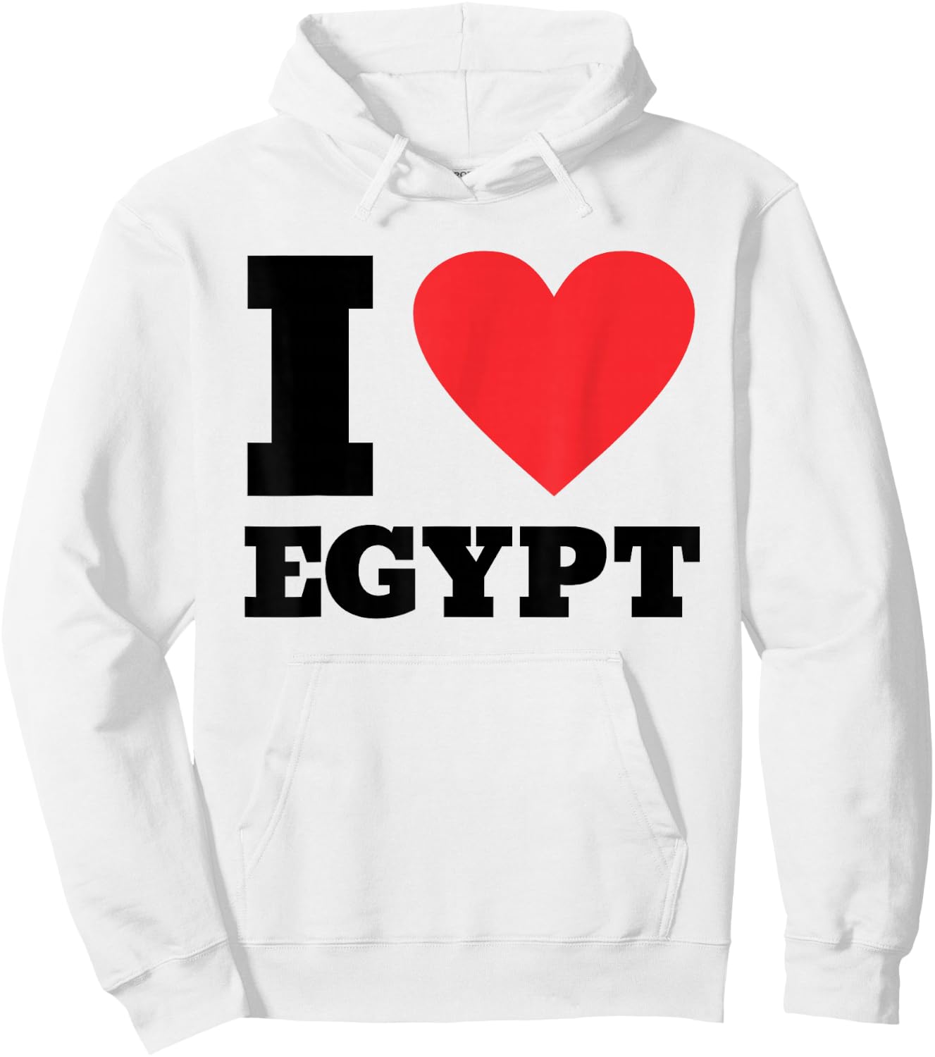 I Love Egypt I Heart Egypt Family Travel Egypt Hoodie - Hoodie | White