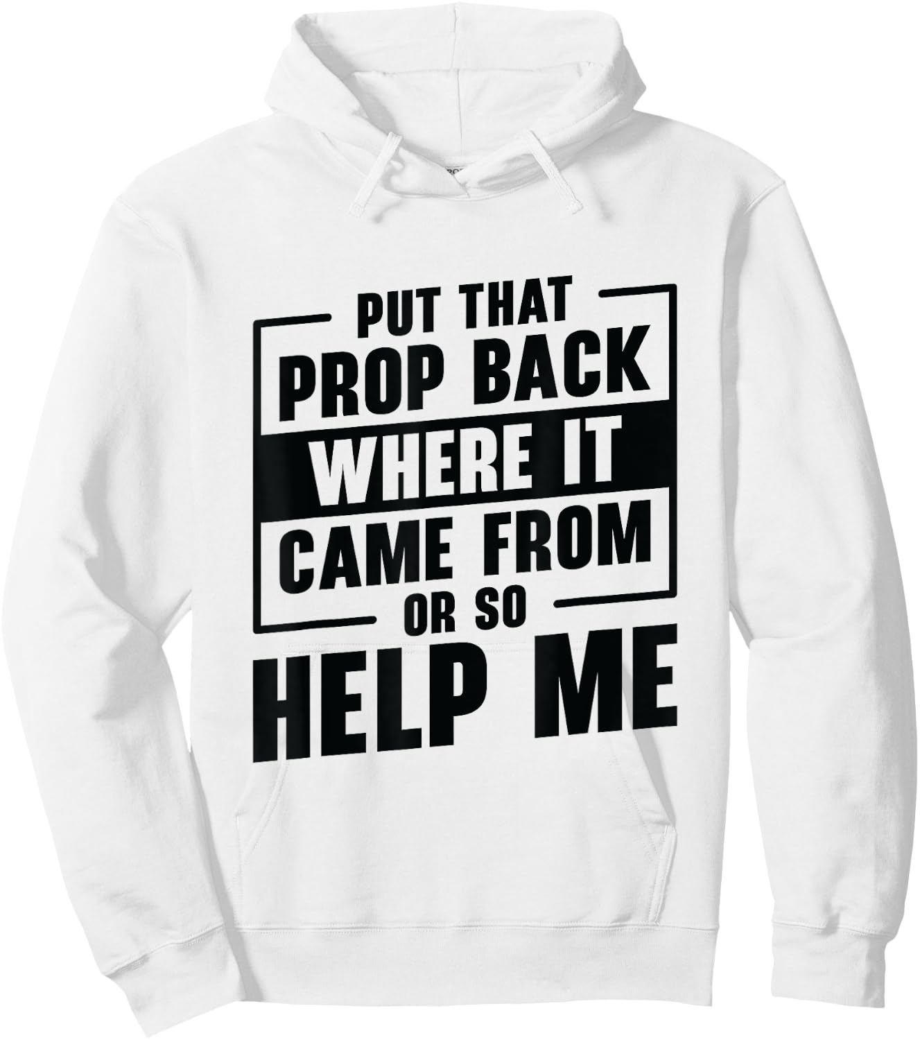 Stage Crew Theatre Manager Theater Actor Staff Member Drama Hoodie - Hoodie | White