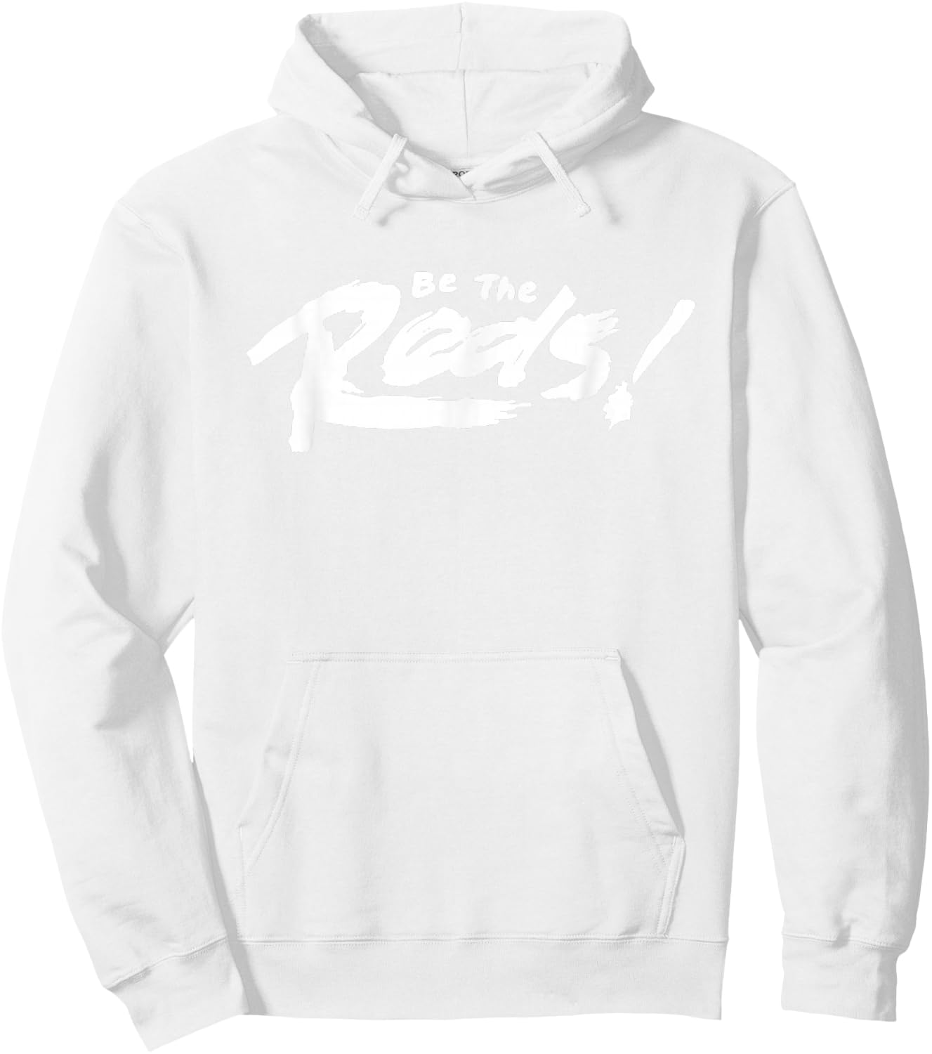 Be The Reds Korean Hoodie - Hoodie | White