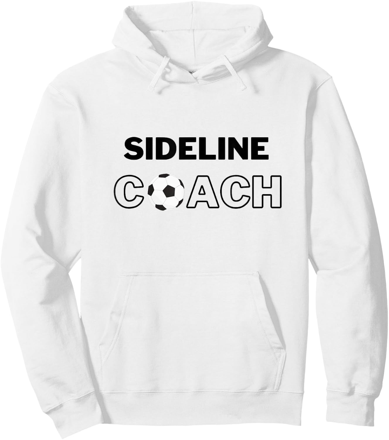 Sideline Coach Sport Hoodie - Hoodie | White