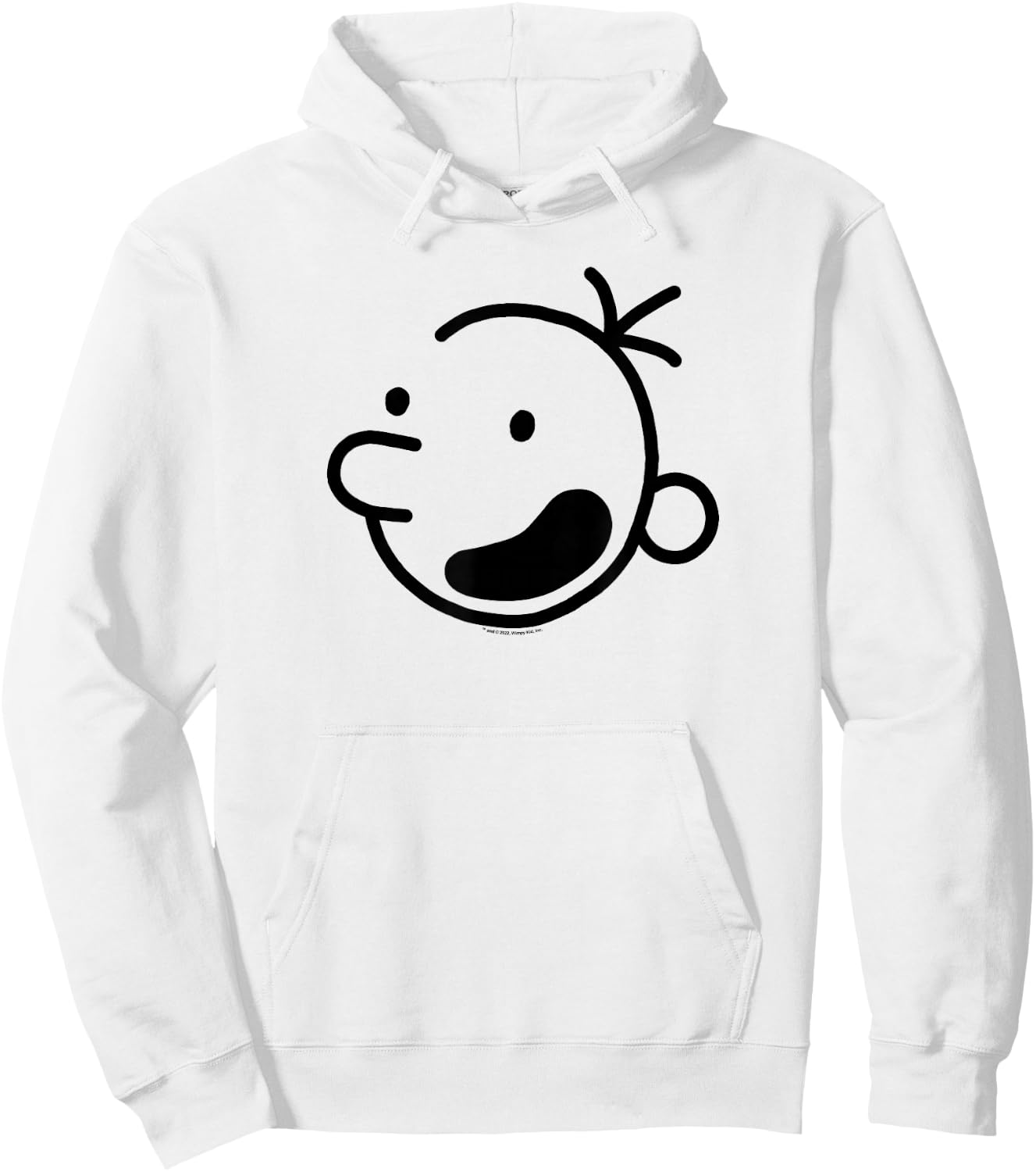 Diary of a Wimpy Kid Wimpy Kid Head Small Hoodie - Hoodie | White