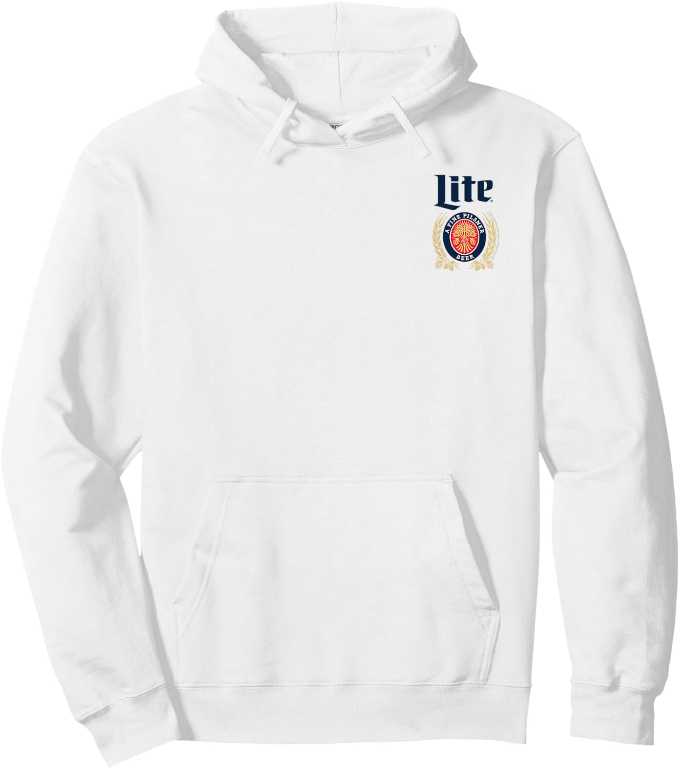 Miller Lite - Logo Hoodie - Hoodie | White