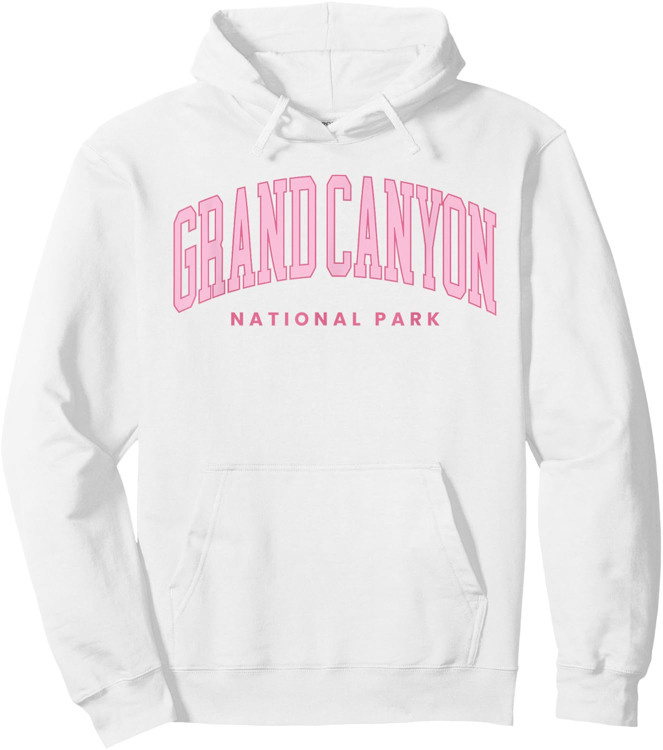 Grand Canyon National Park Arizona Preppy Throwback Hoodie - Hoodie | White