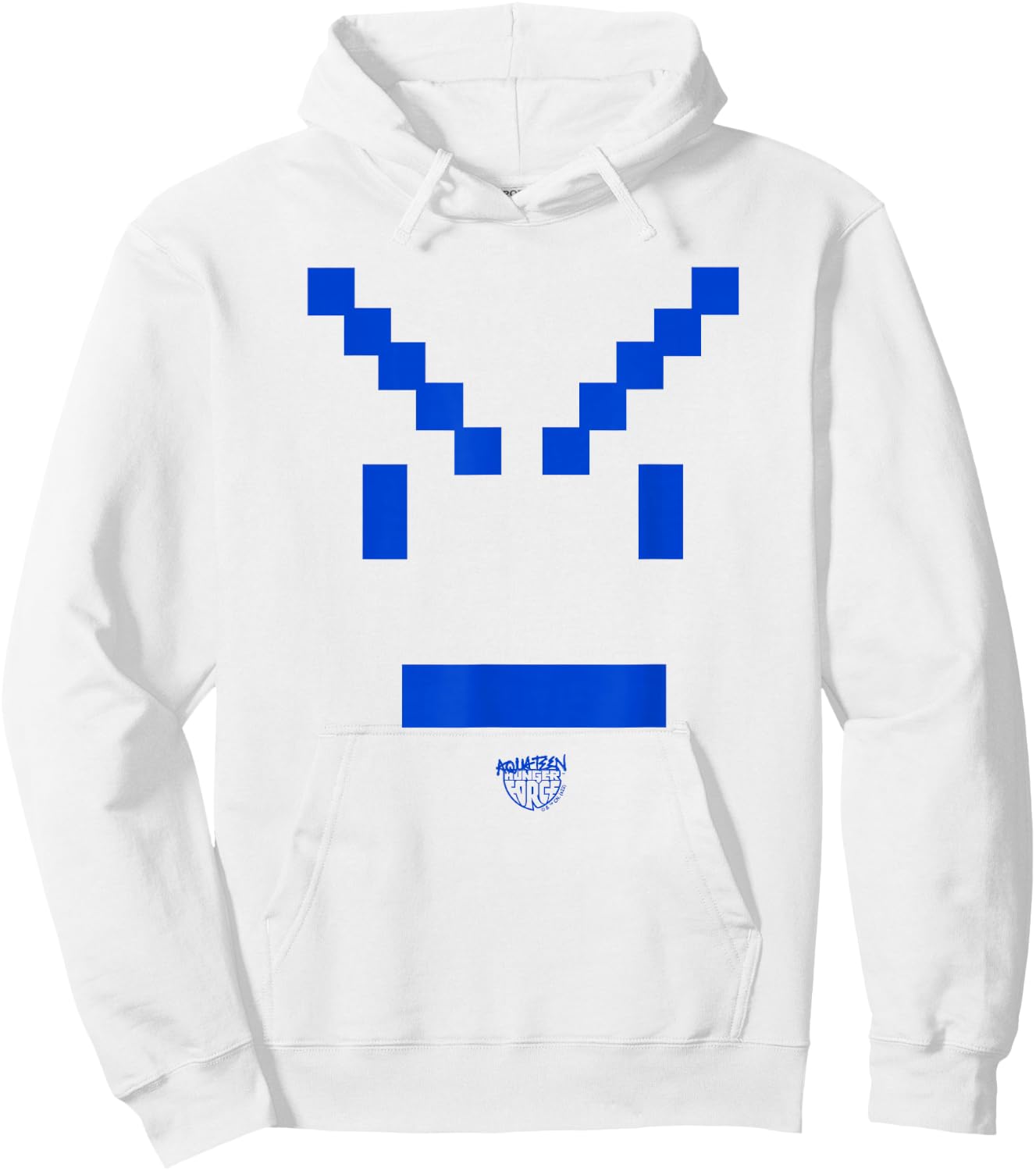 Aqua Teen Hunger Force Err Big Face Hoodie - Hoodie | White