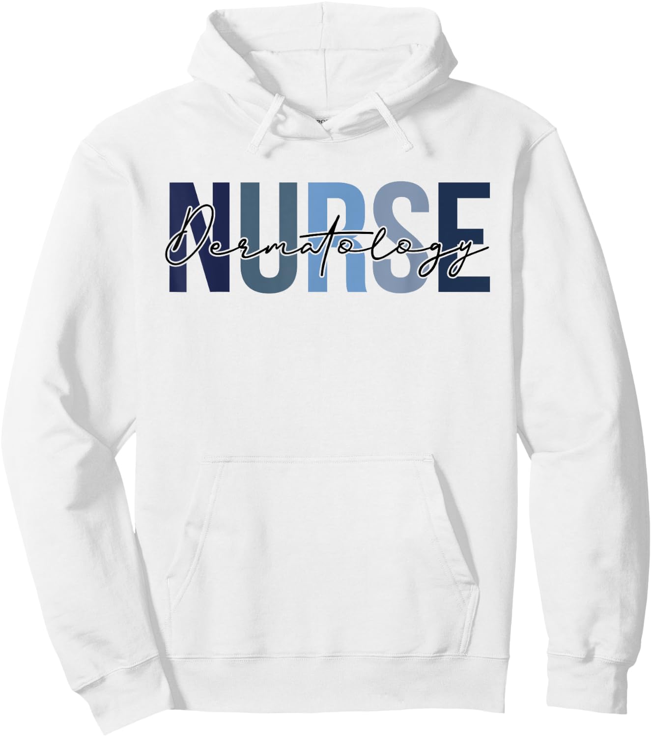 Retro Dermatology Nurse Gifts Nursing Apparel Hoodie - Hoodie | White