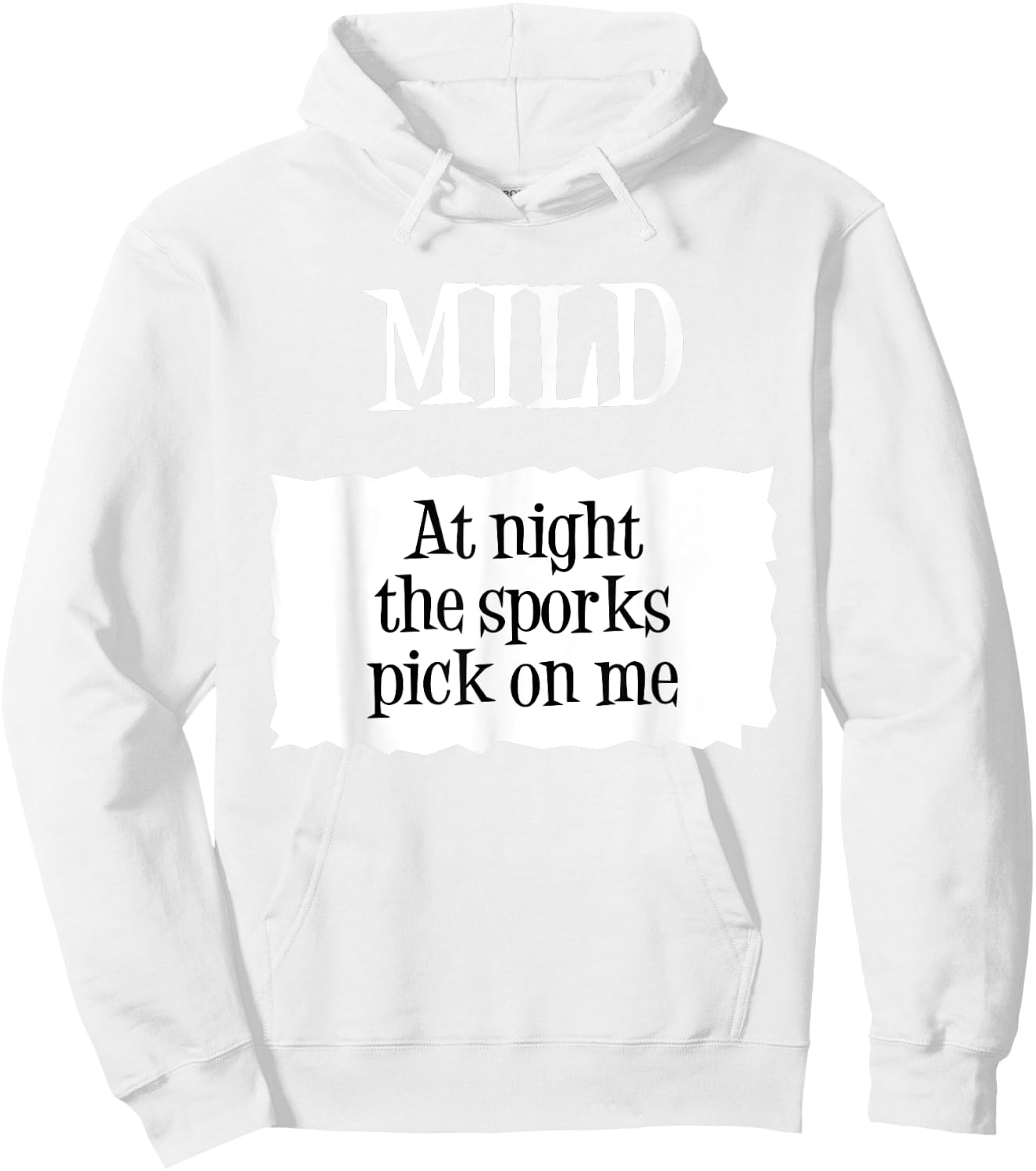 Mild Taco Sauce Halloween Packet Costume Hoodie - Hoodie | White