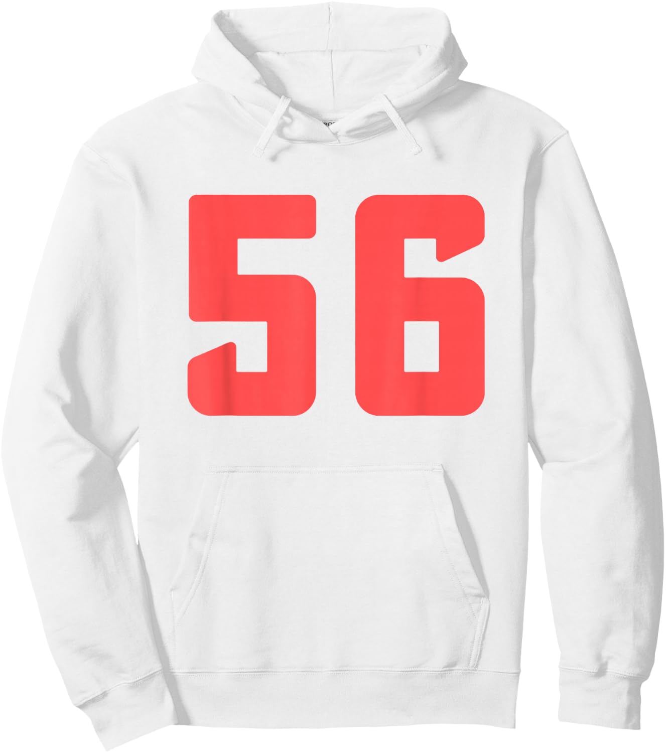 Number 56 Years Anniversary Sports Team Player Hoodie - Hoodie | White