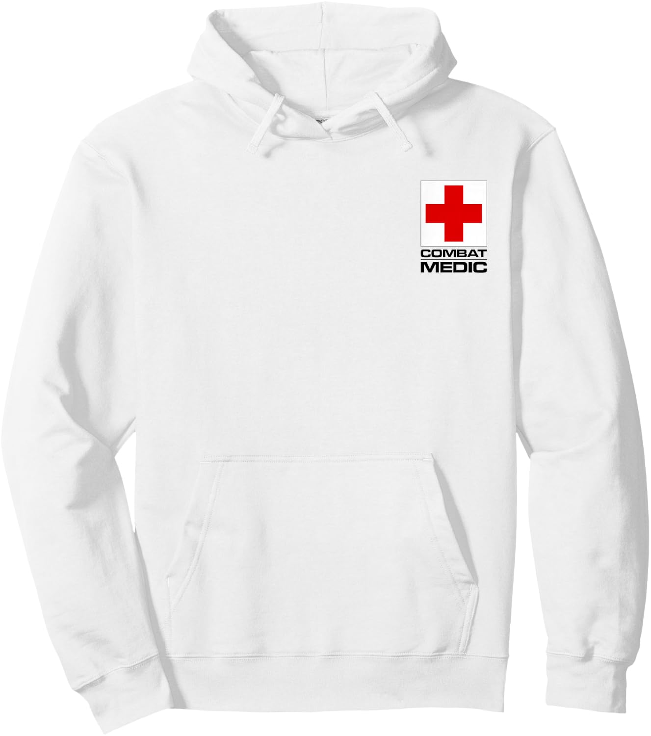 Combat Medic Specialist Army Armed Forces Hoodie - Hoodie | White