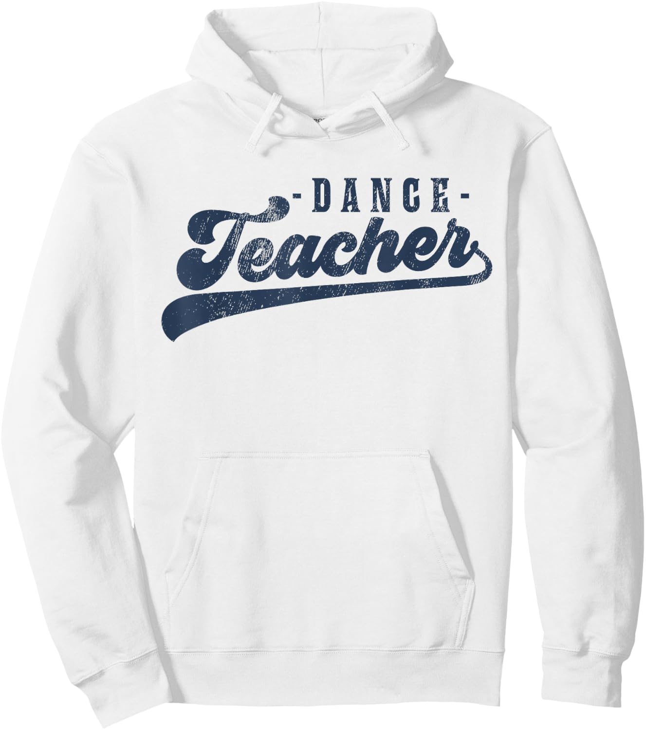 Dance Teacher Men Women Cute Vintage Graphic Dance Teacher Hoodie - Hoodie | White