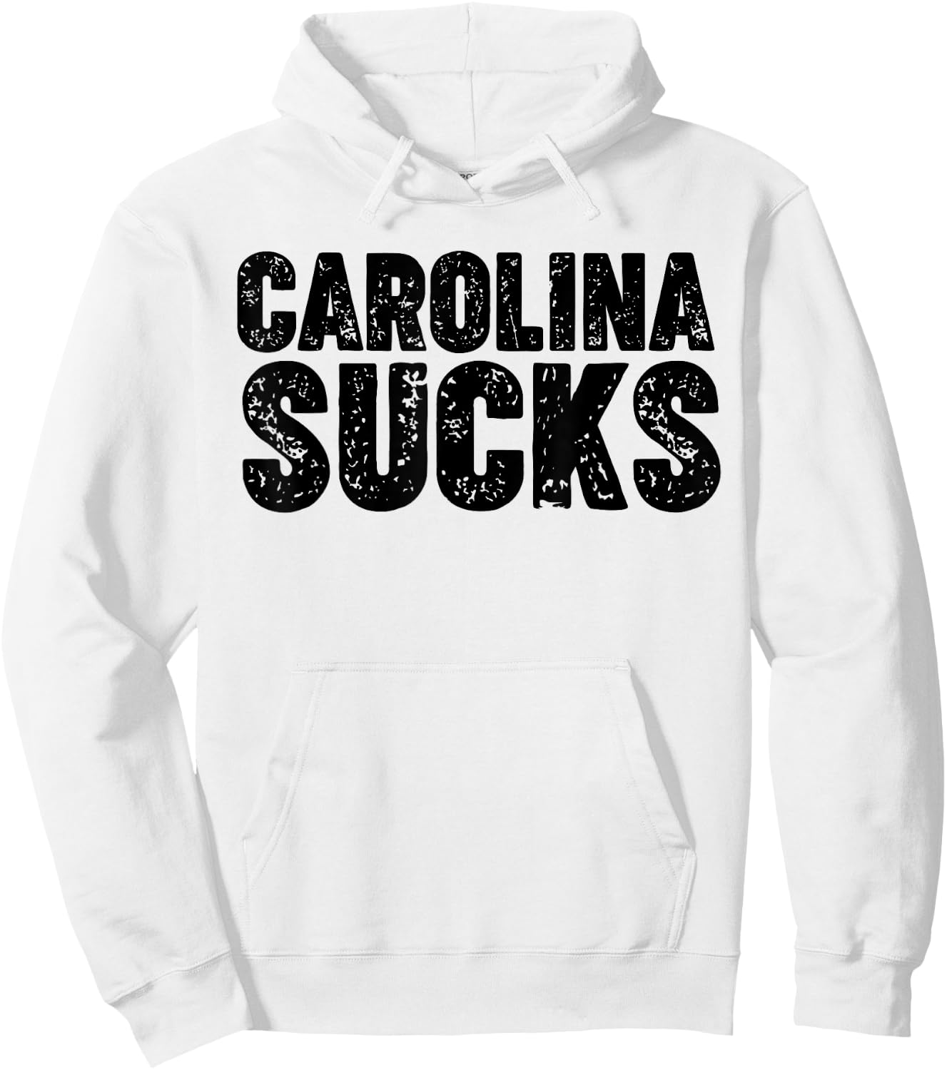 Carolina Sucks Hoodie - Hoodie | White