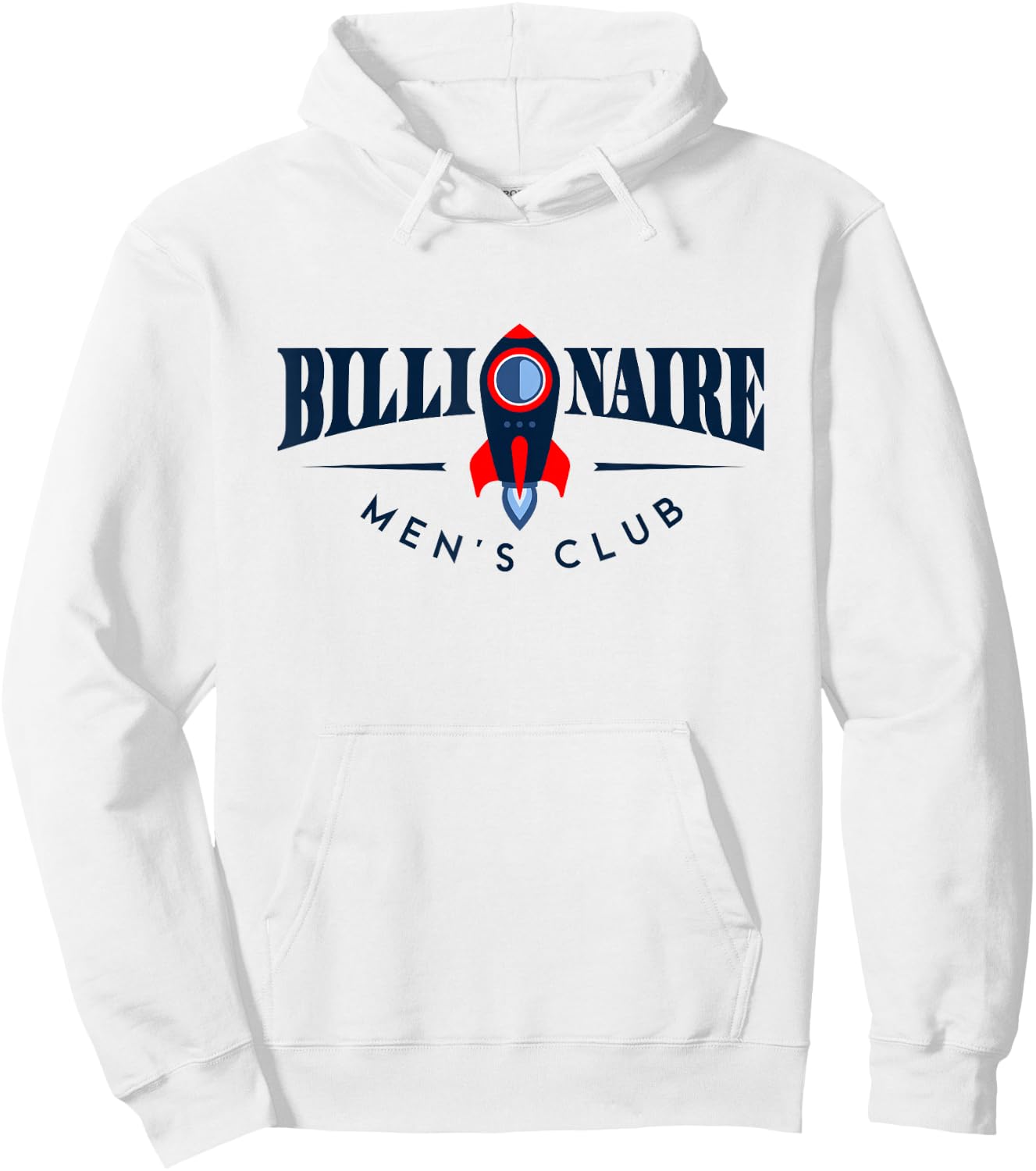 Billionaire Men's Club Hoodie - Hoodie | White