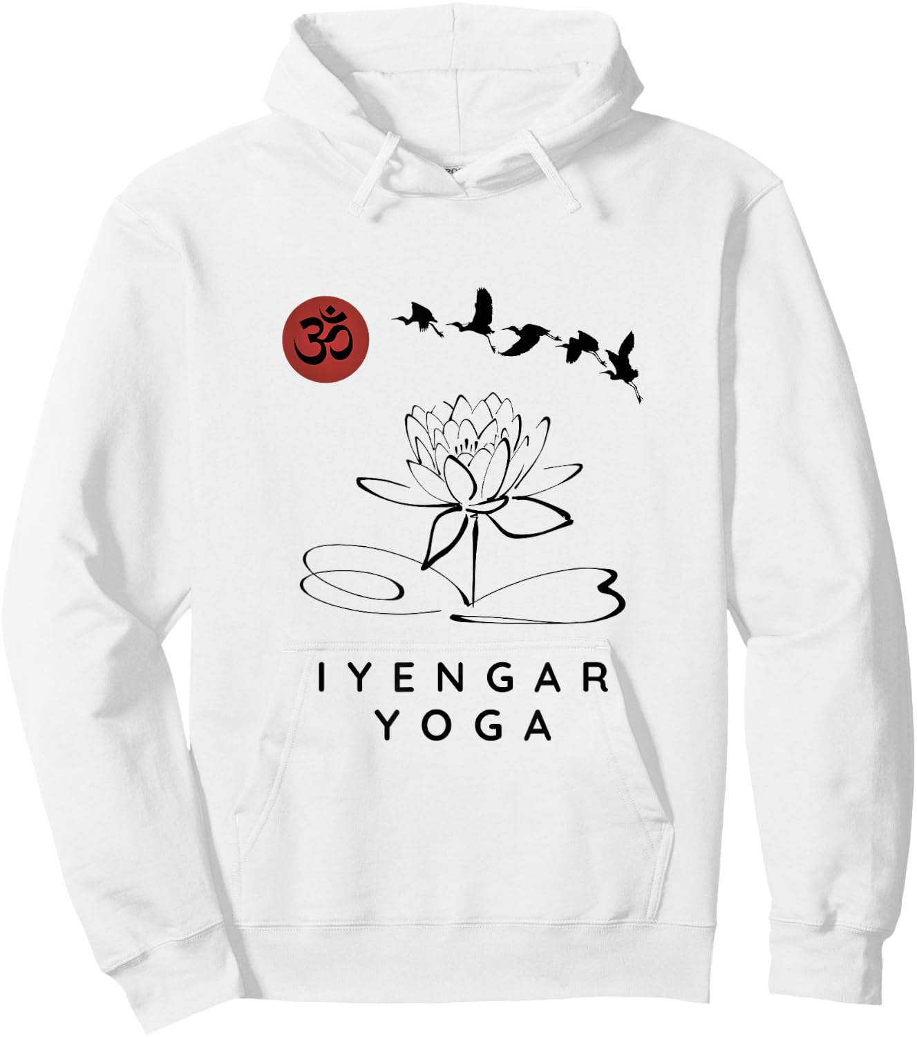 Iyengar Yoga Instructor / Iyengar Yoga Beginner Design Hoodie - Hoodie | White