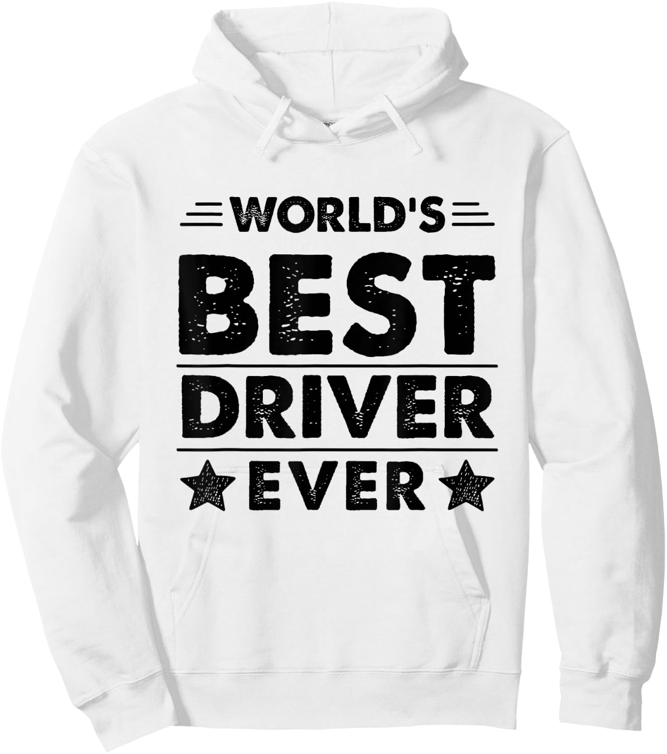 World's Best Driver Ever Hoodie - Hoodie | White