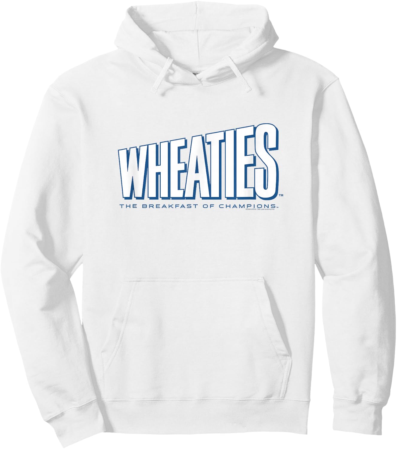 Wheaties The Breakfast Of Champions Iconic Classic Logo Hoodie - Hoodie | White