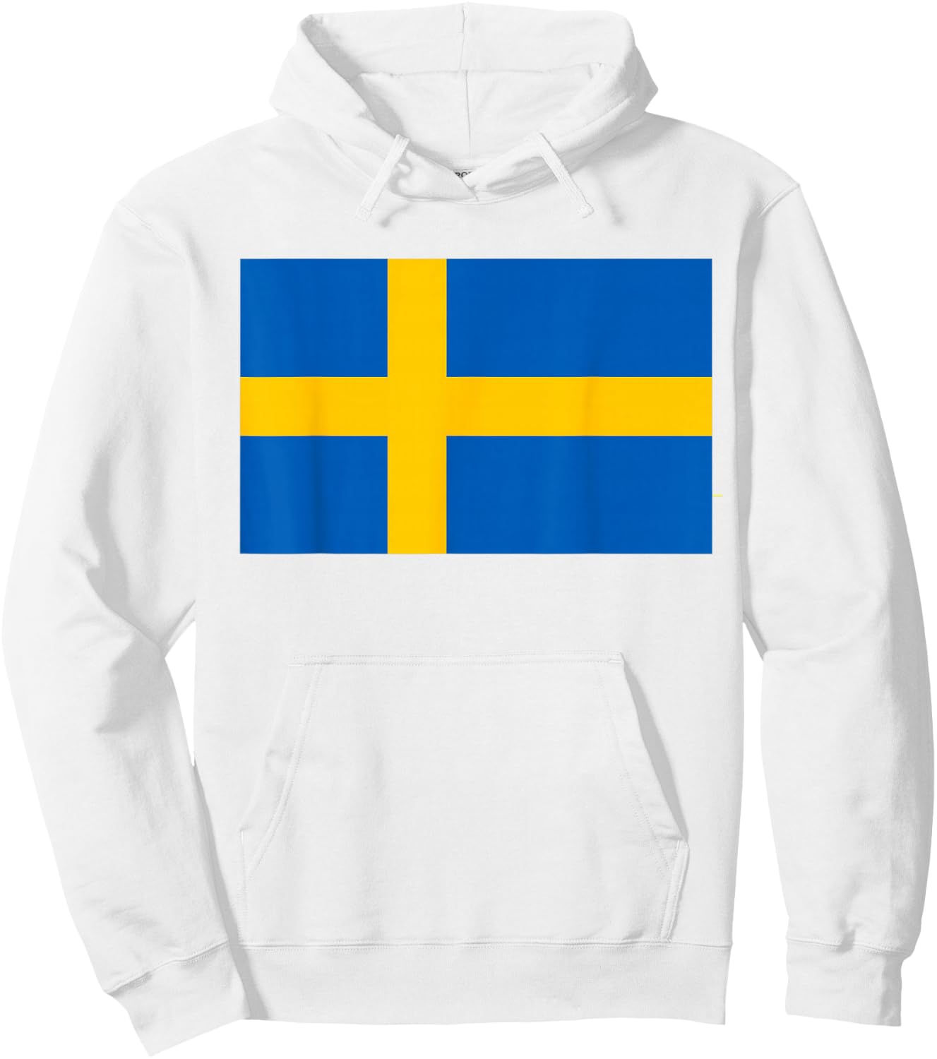 Swedish Flag Hoodie - Hoodie | White