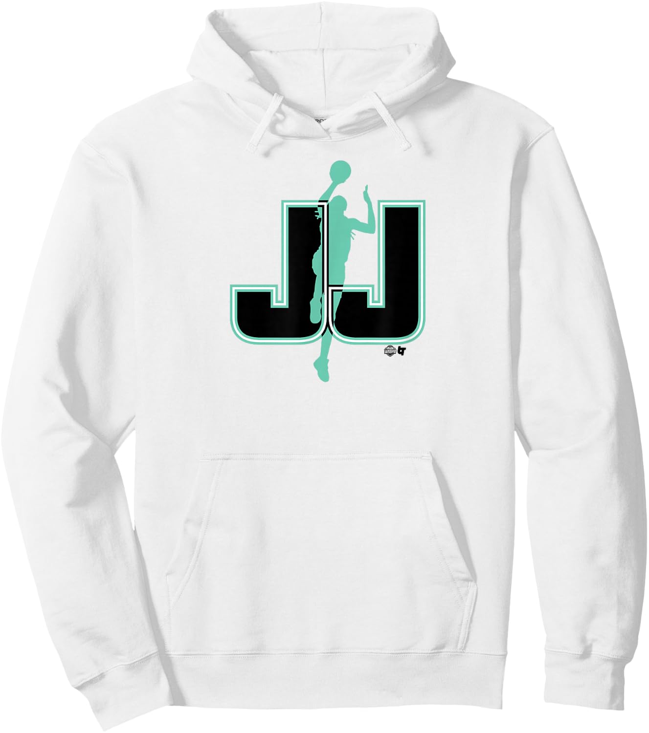 BreakingT Jonquel Jones - JJ - New York Basketball Hoodie - Hoodie | White