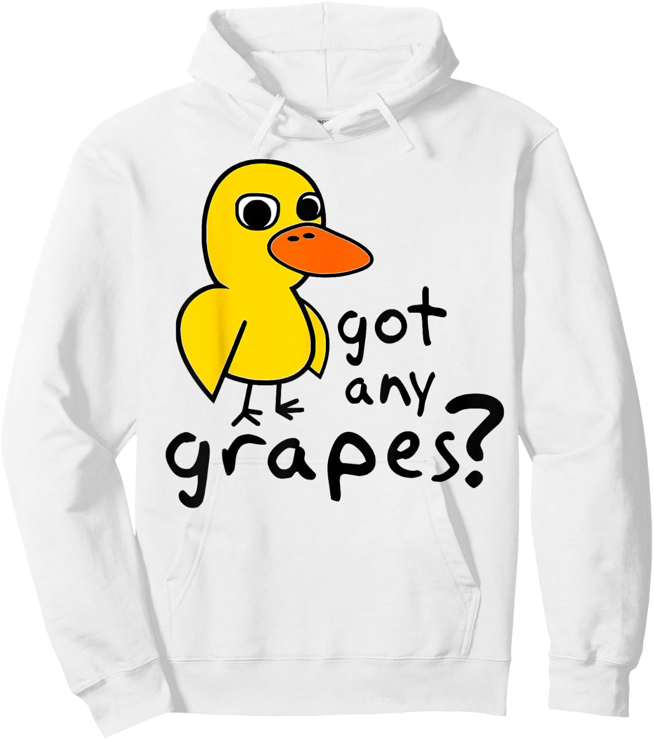 Got Any Grapes? Duck Song funny kids Hoodie - Hoodie | White
