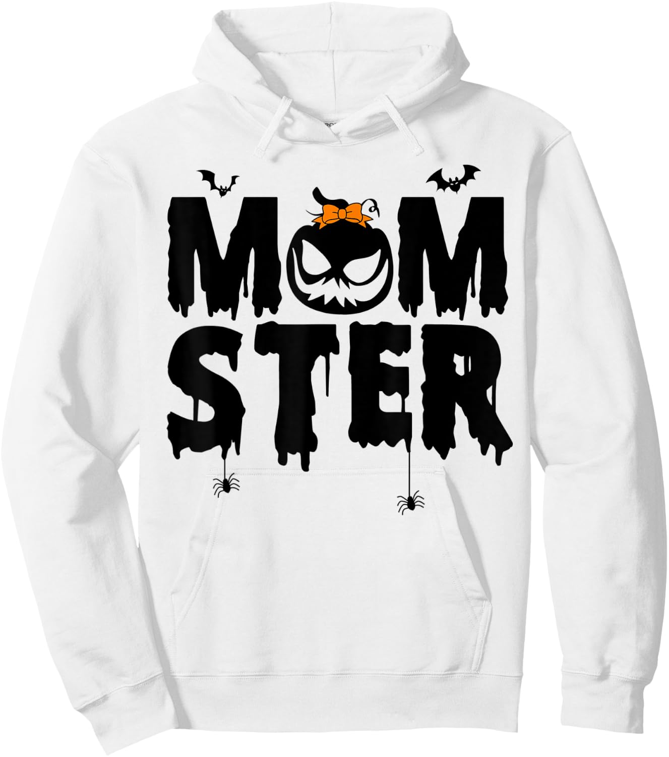 Momster Shirt Halloween Mom Costume Monster Momster Women Hoodie - Hoodie | White
