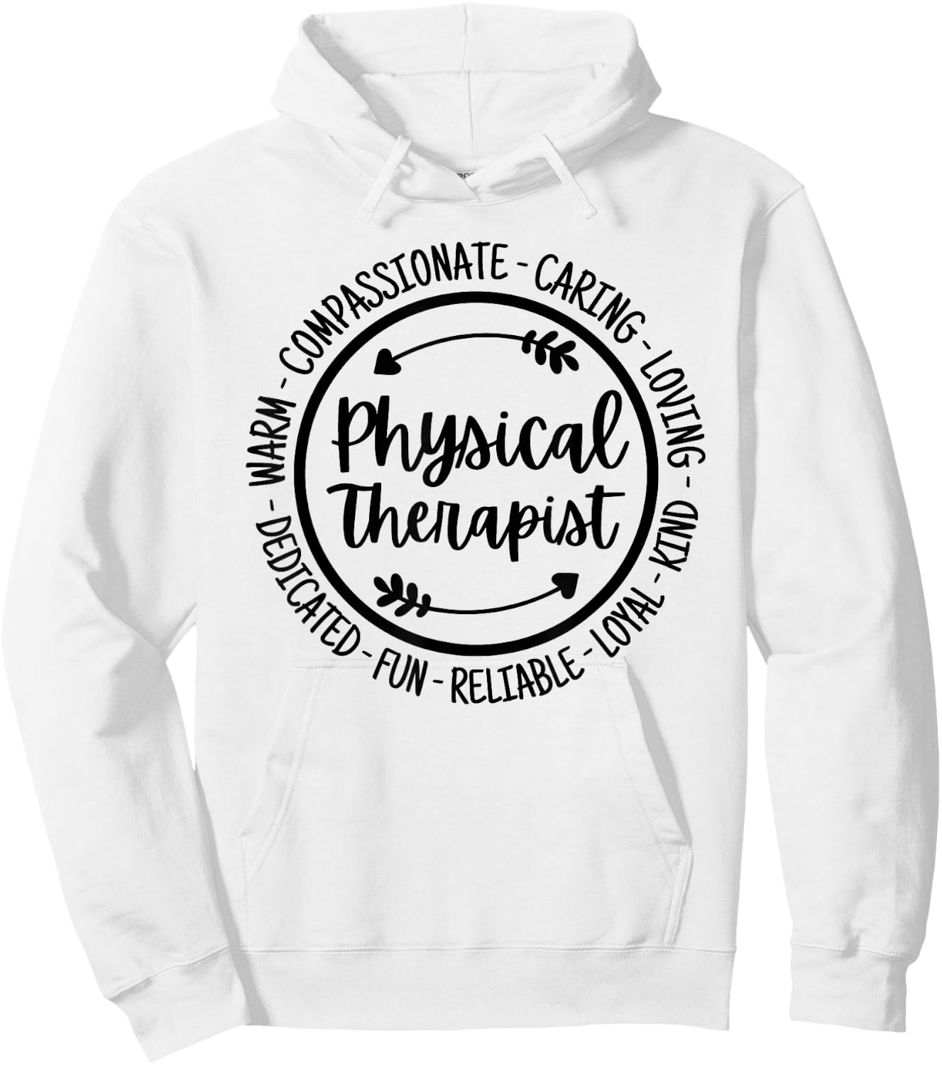 Physical Therapist PT Physical Therapy Physiotherapy Hoodie - Hoodie | White