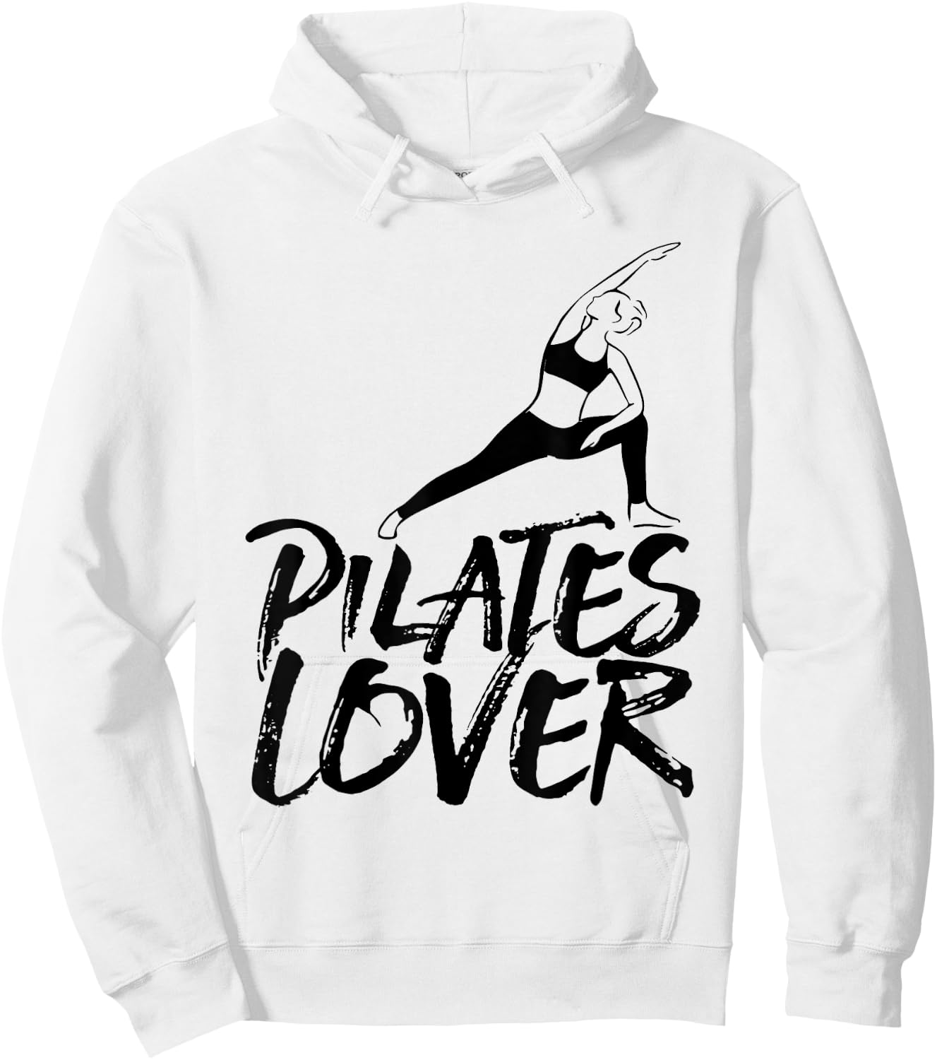 Pilates Lover Fitness Workout Training Hoodie - Hoodie | White