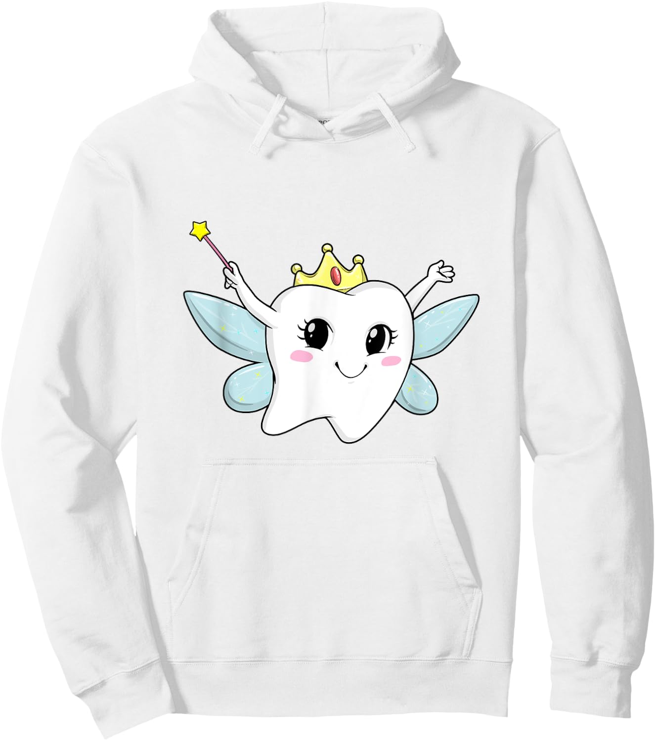 Fancy Dress Costume Tooth Fairy Dentist Girl Hoodie - Hoodie | White