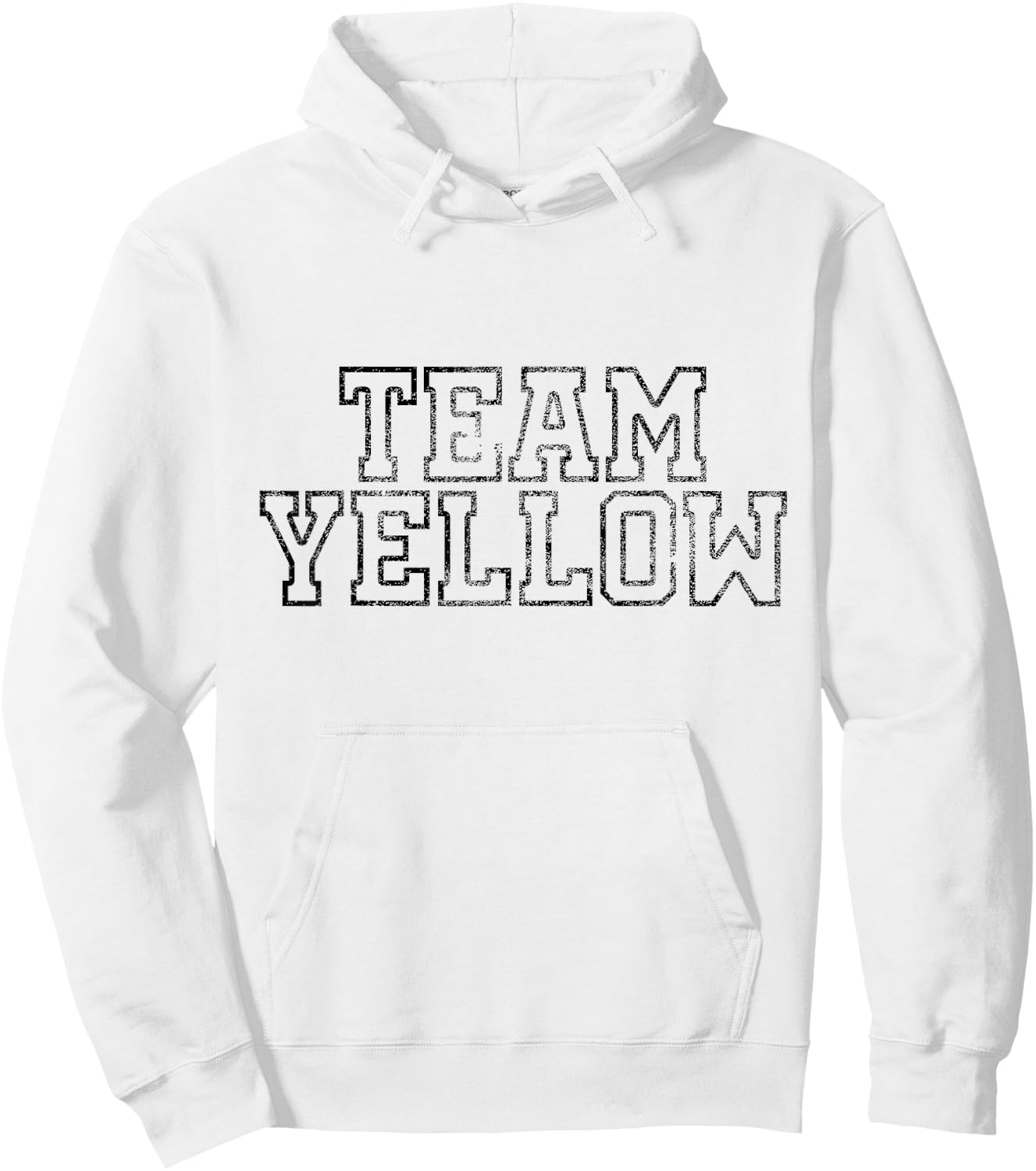 Sleepaway Summer Camp Color war Yellow Team Spirit Kids Hoodie - Hoodie | White
