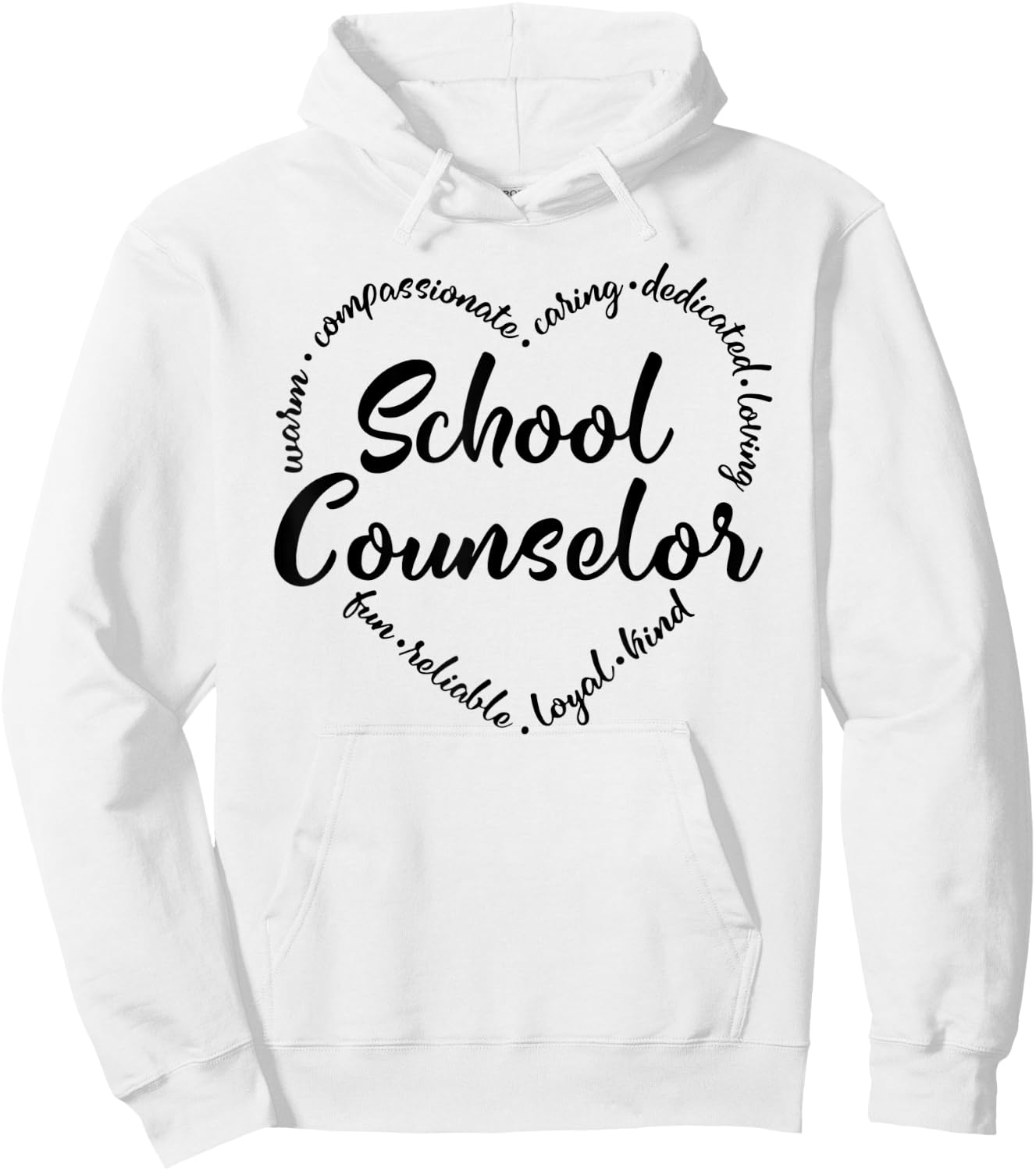 School Counselor Guidance Counselor Schools Counseling Hoodie - Hoodie | White
