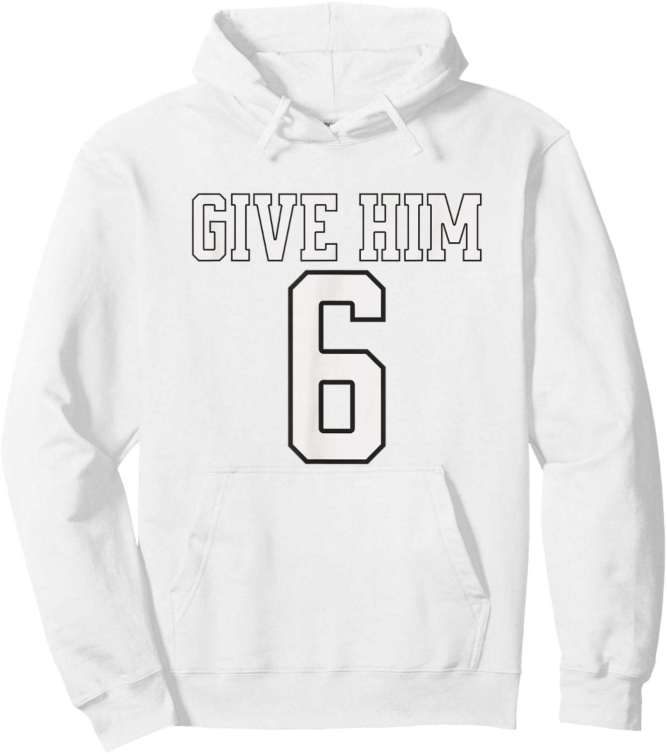 Tennessee Volunteer State | Give Him Six Hoodie - Hoodie | White