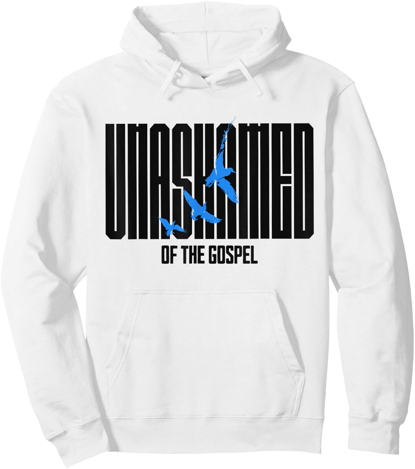 Unashamed of the Gospel Christian Faith bible Romans 1:16 Hoodie - Hoodie | White