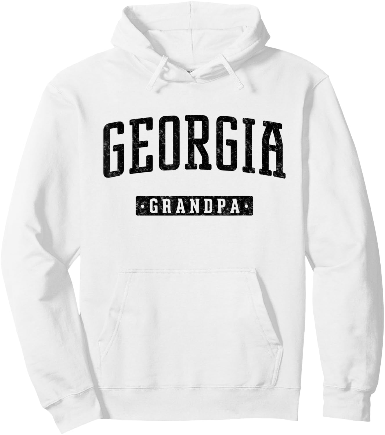 Georgia Grandpa Vintage Hoodie - Hoodie | White